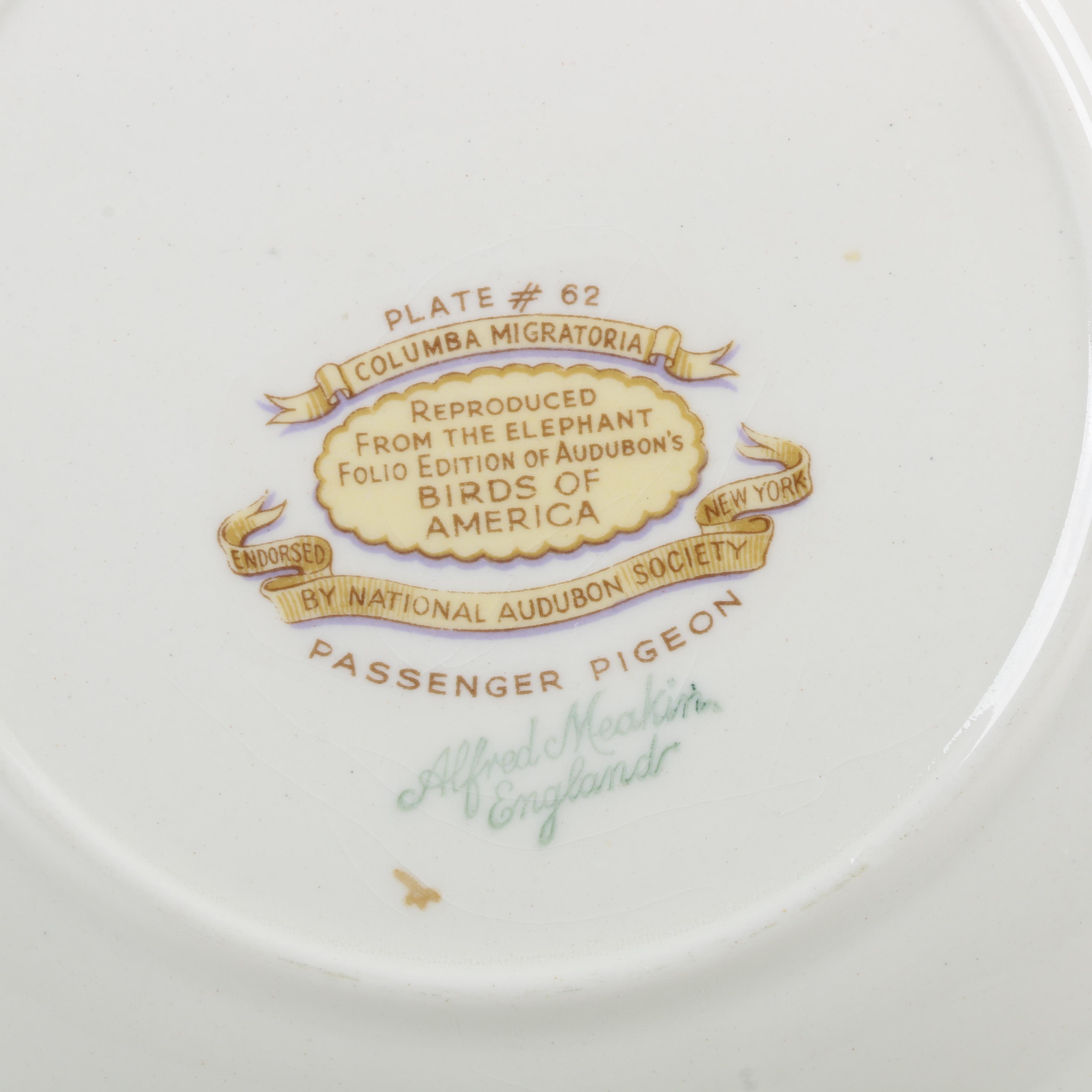 Collection of Birds of America Commemorative Plates