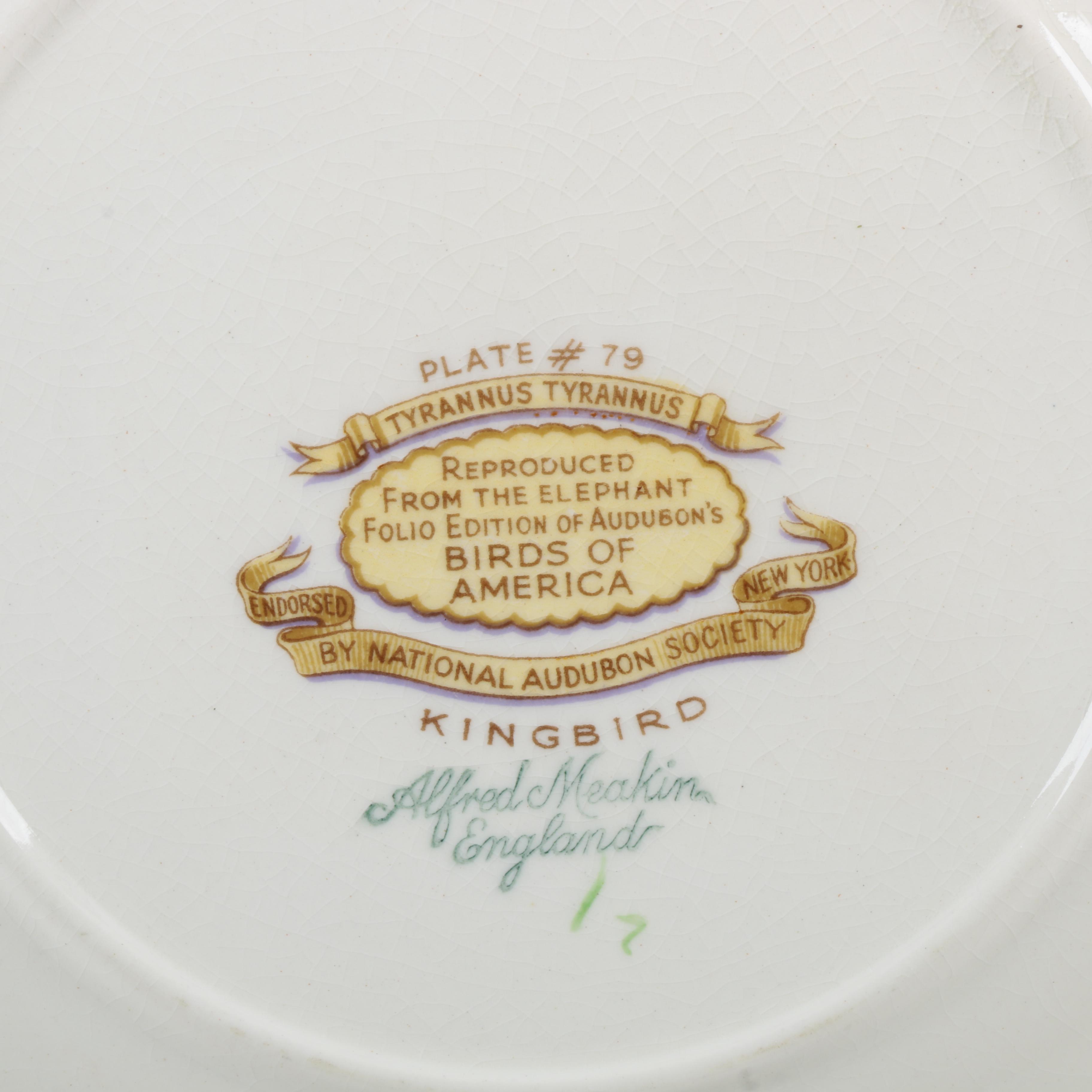 Collection of Birds of America Commemorative Plates