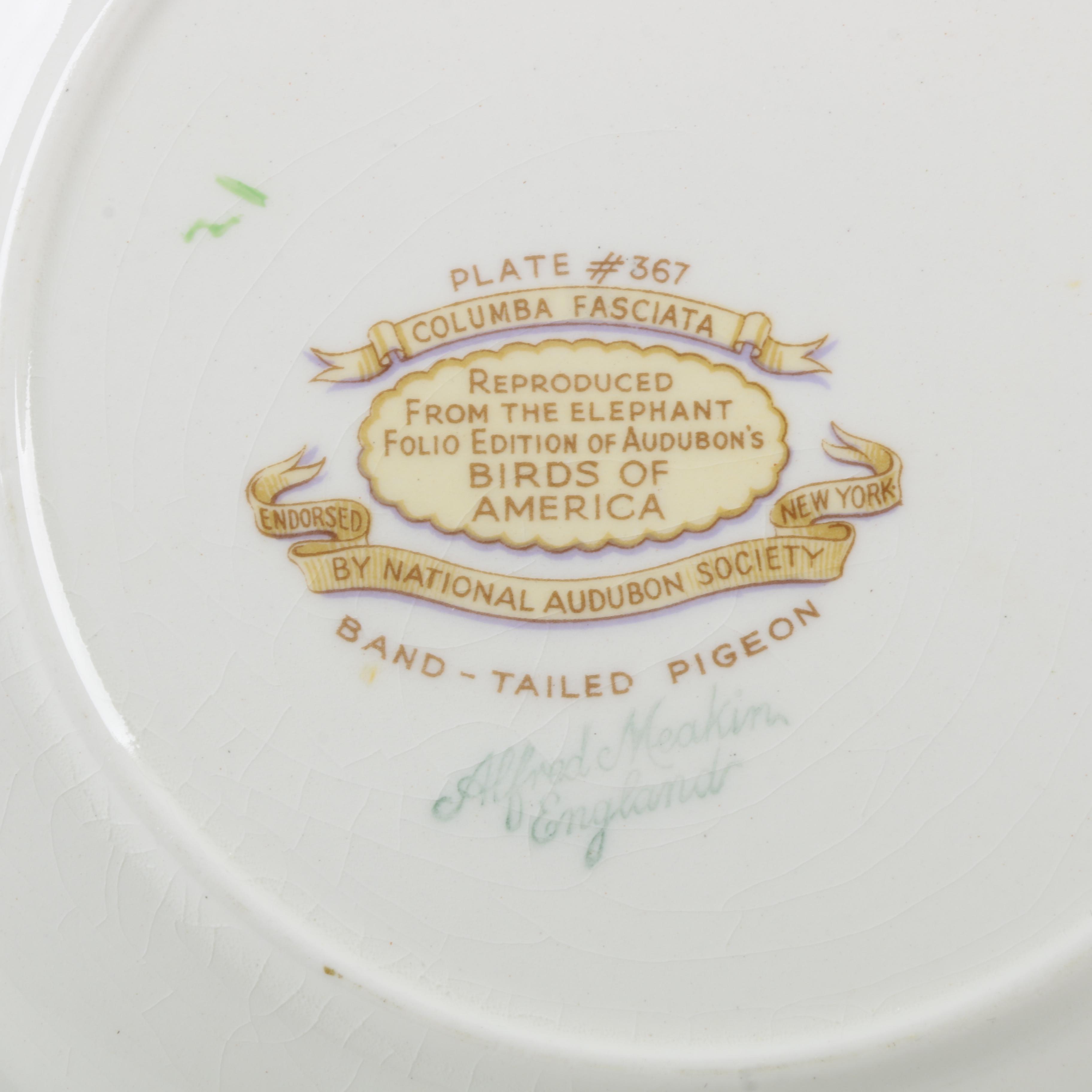 Collection of Birds of America Commemorative Plates