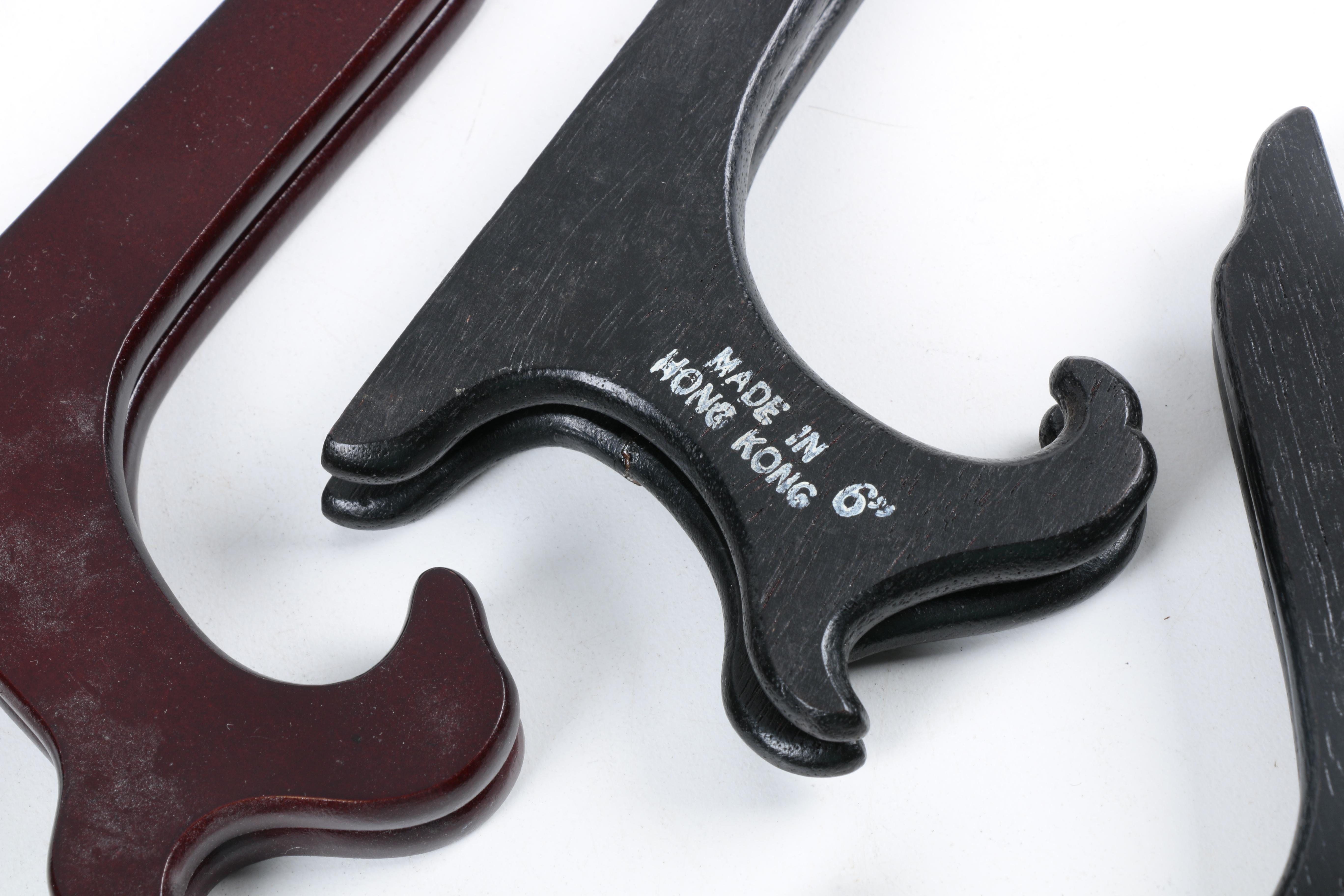 Assortment of Plate and Vase Stands