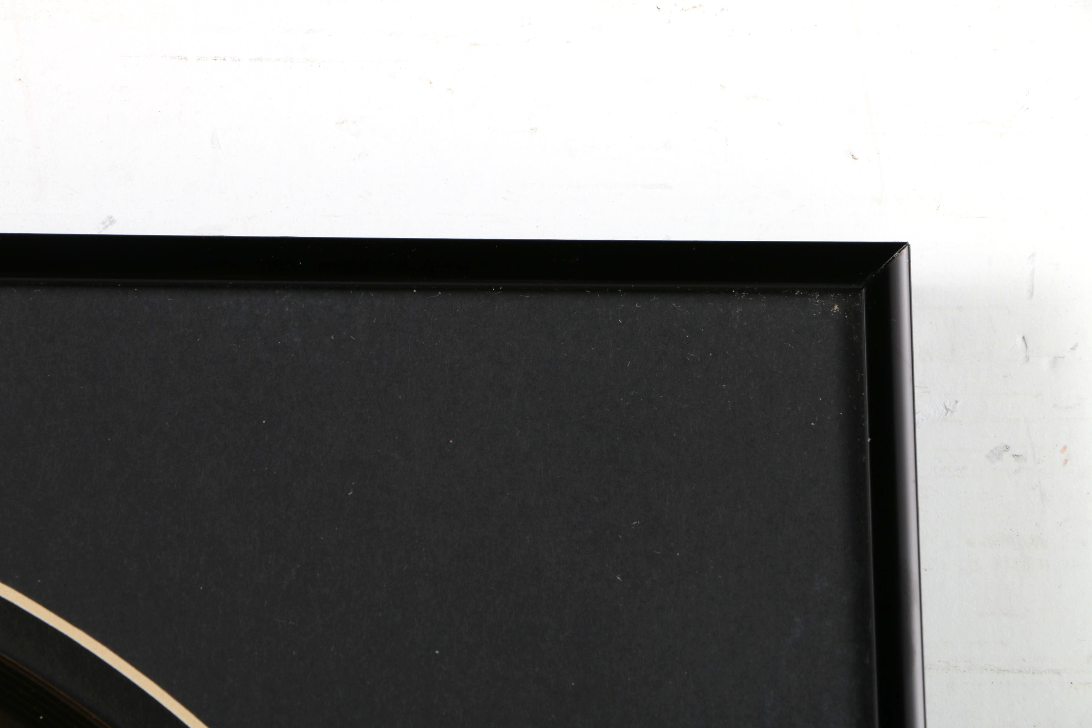 24K Gold Plated Replica LP of John Lennon's "Imagine"