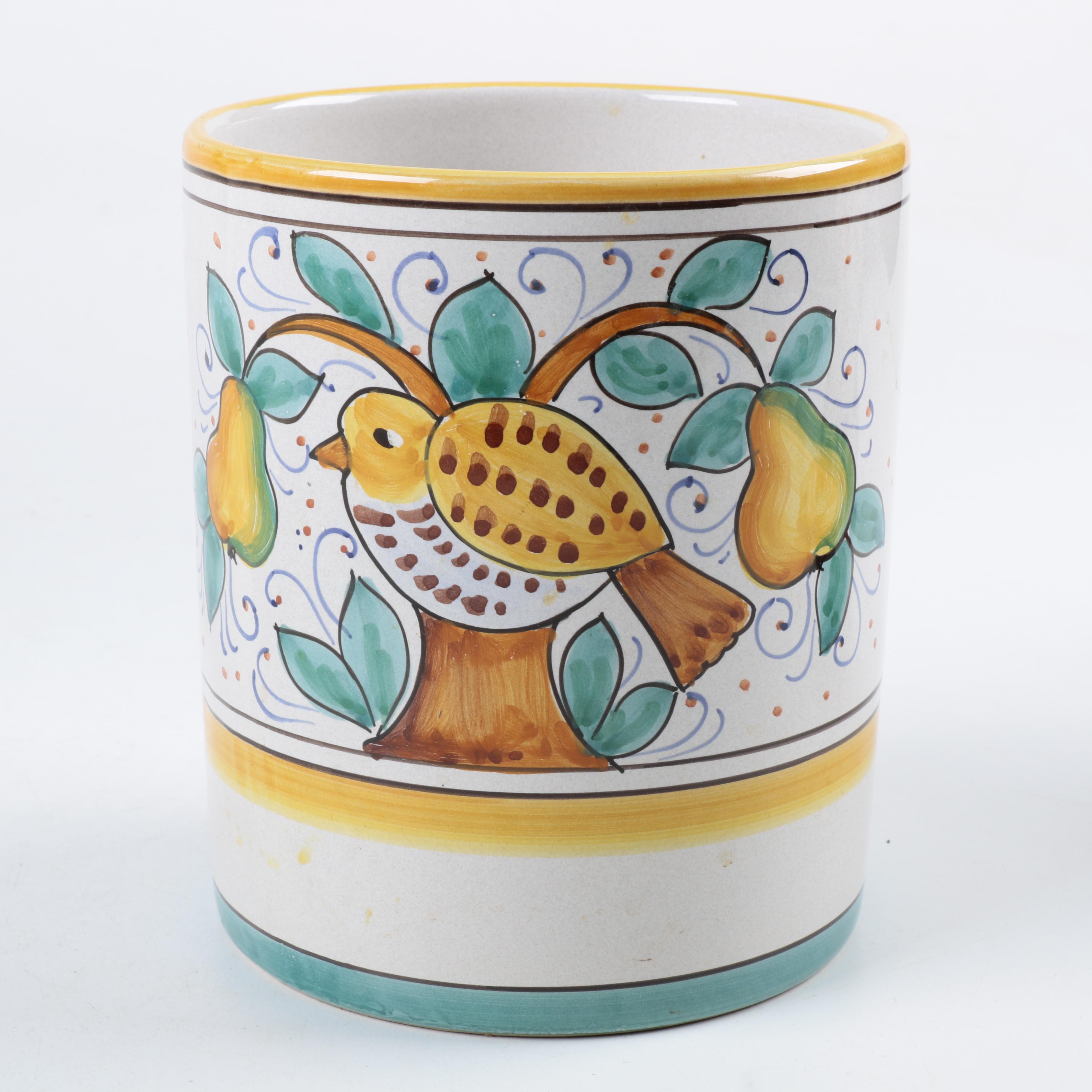 Porcelain Serveware Decor featuring Deruta and Allerton's