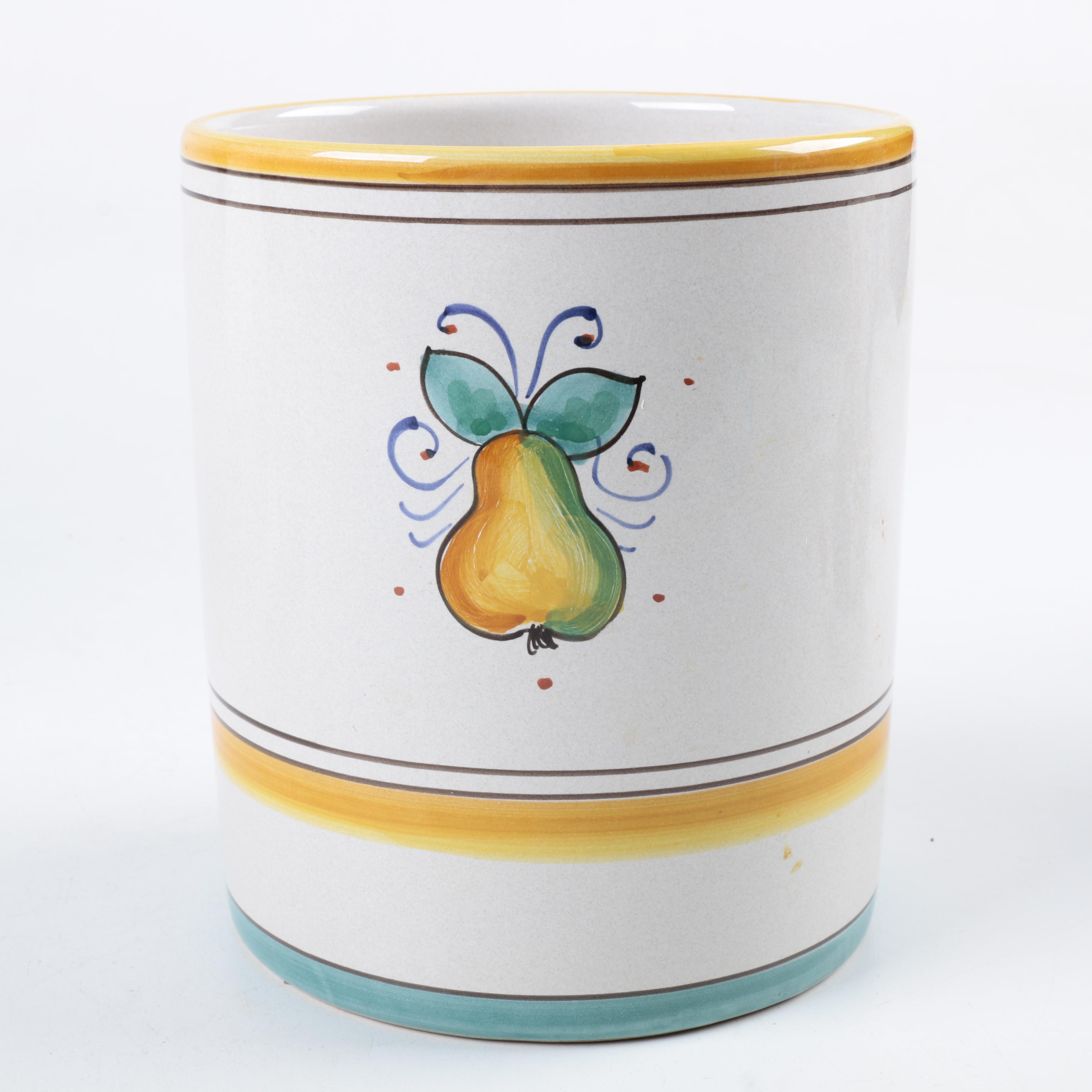 Porcelain Serveware Decor featuring Deruta and Allerton's