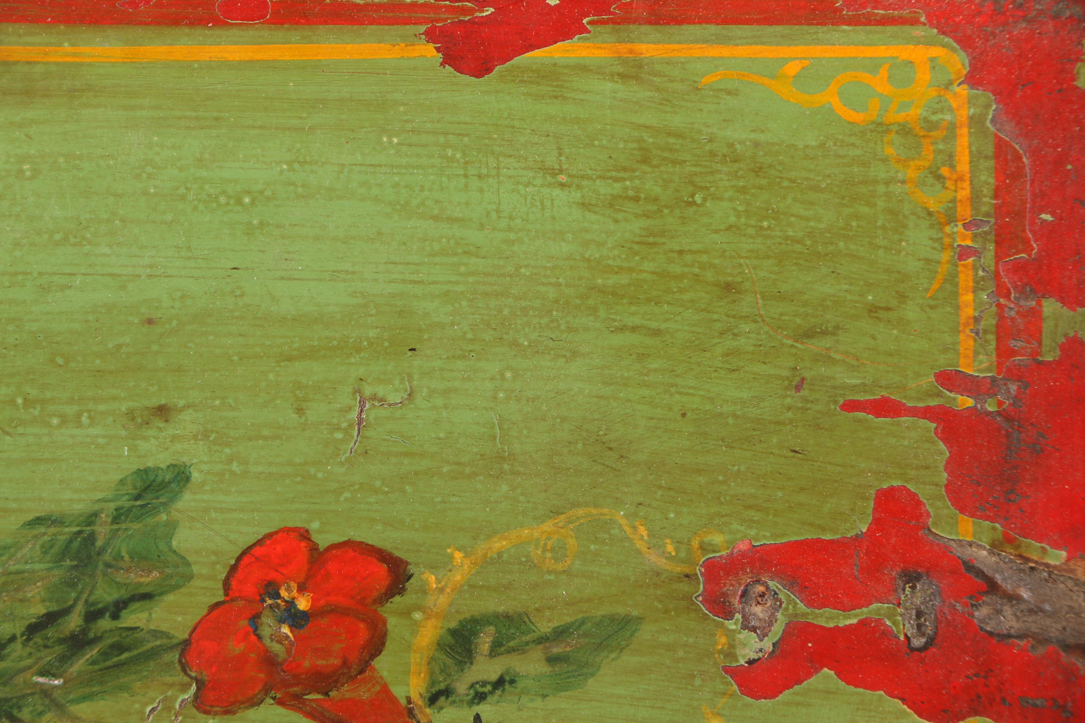 Chinese Style Painted Tray