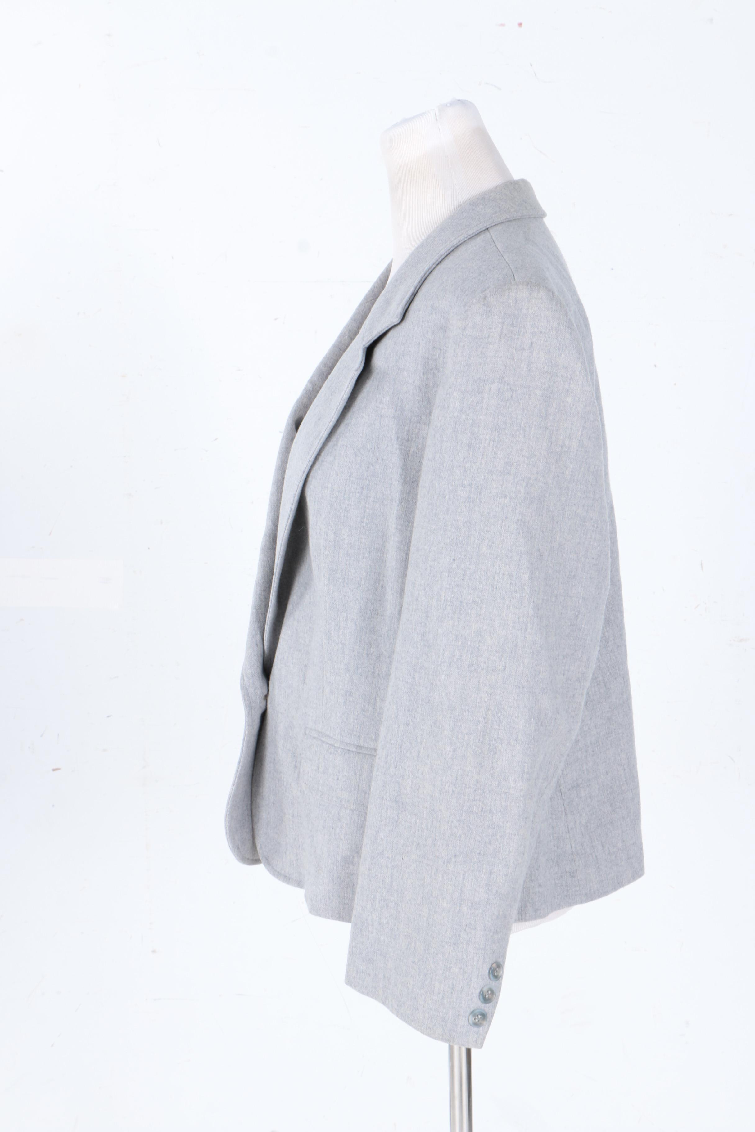 Pendleton Women's Grey Wool Blazer