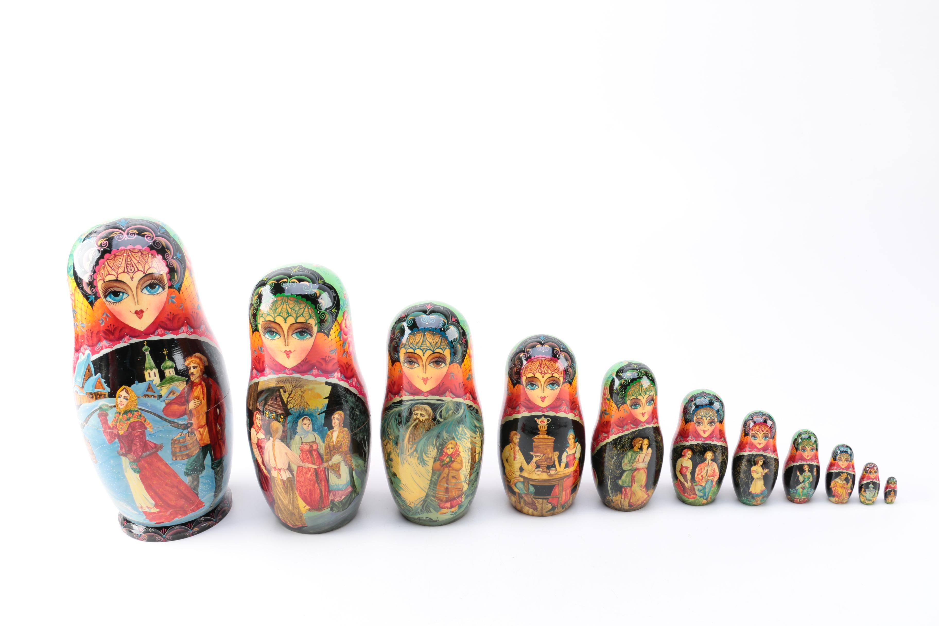 Russian Matryoshka Dolls
