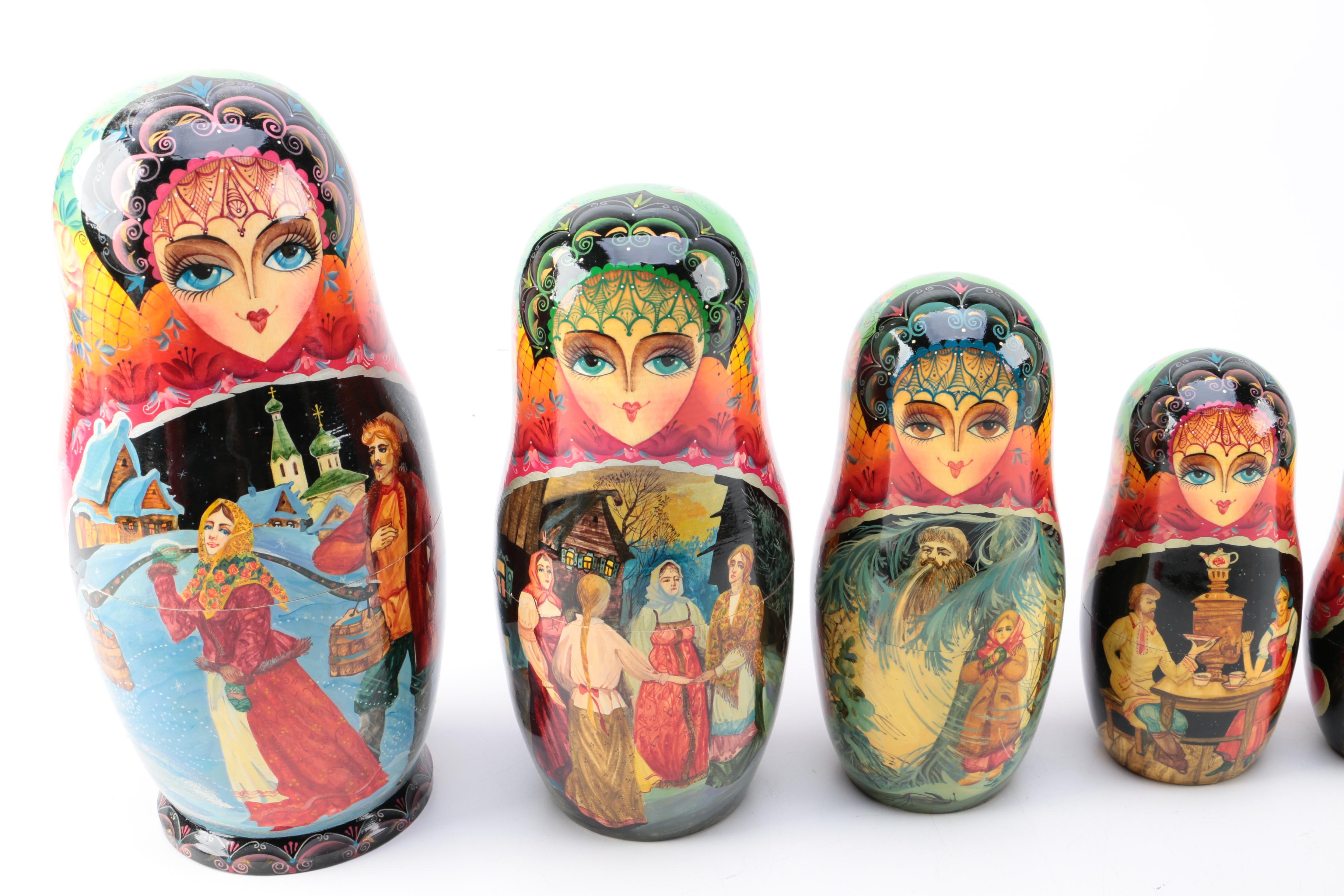 Russian Matryoshka Dolls