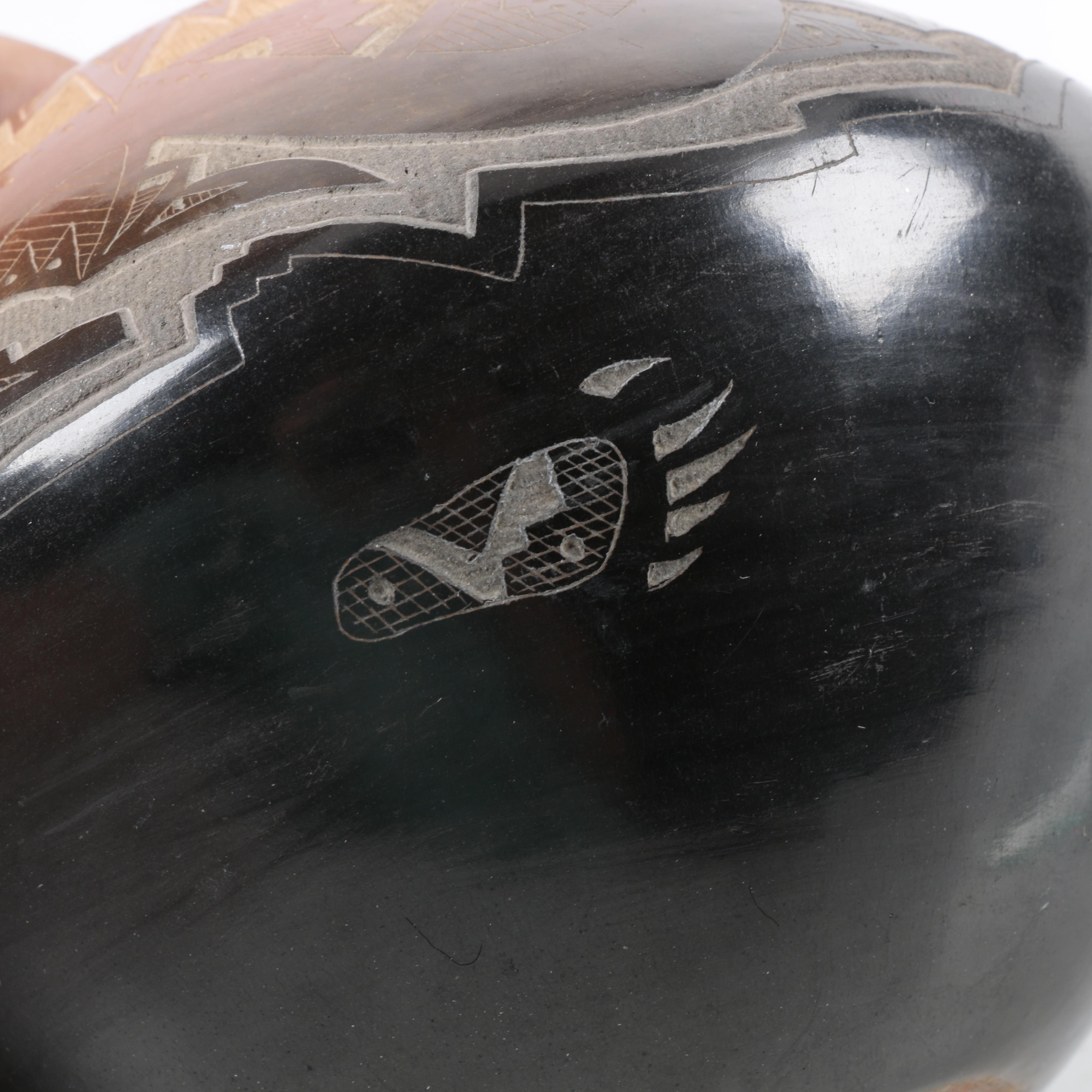 Sammy Naranjo Santa Clara Pueblo Pottery Jar