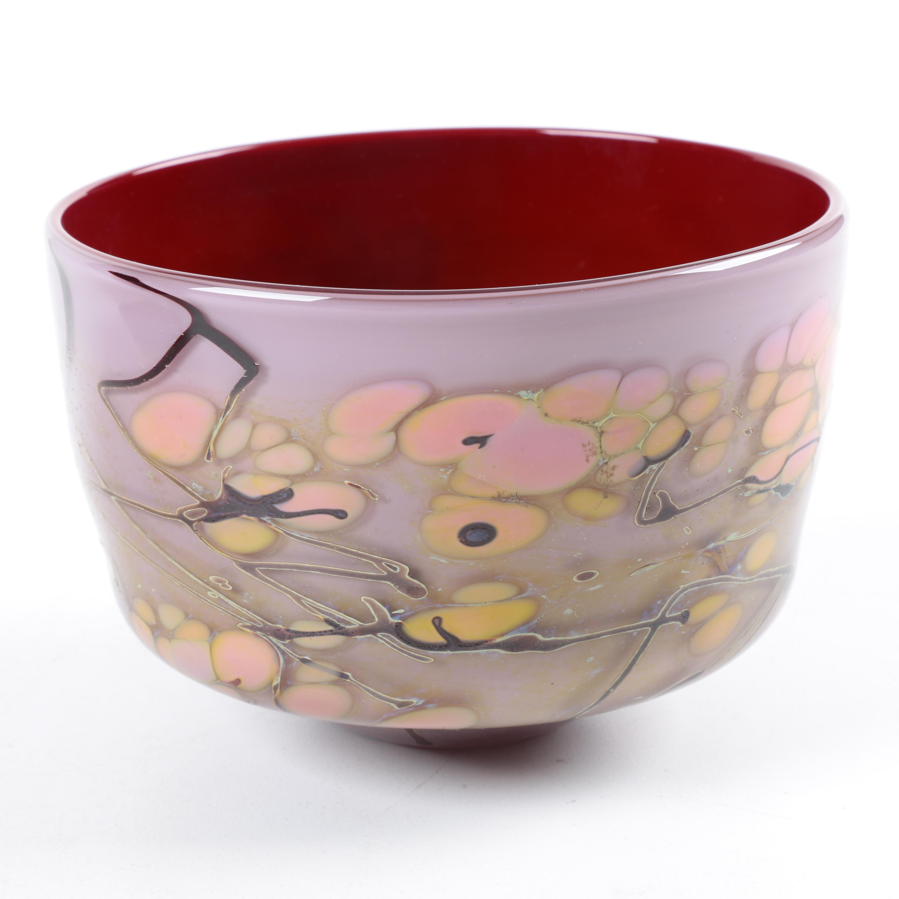 Stoneware and Art Glass Bowls