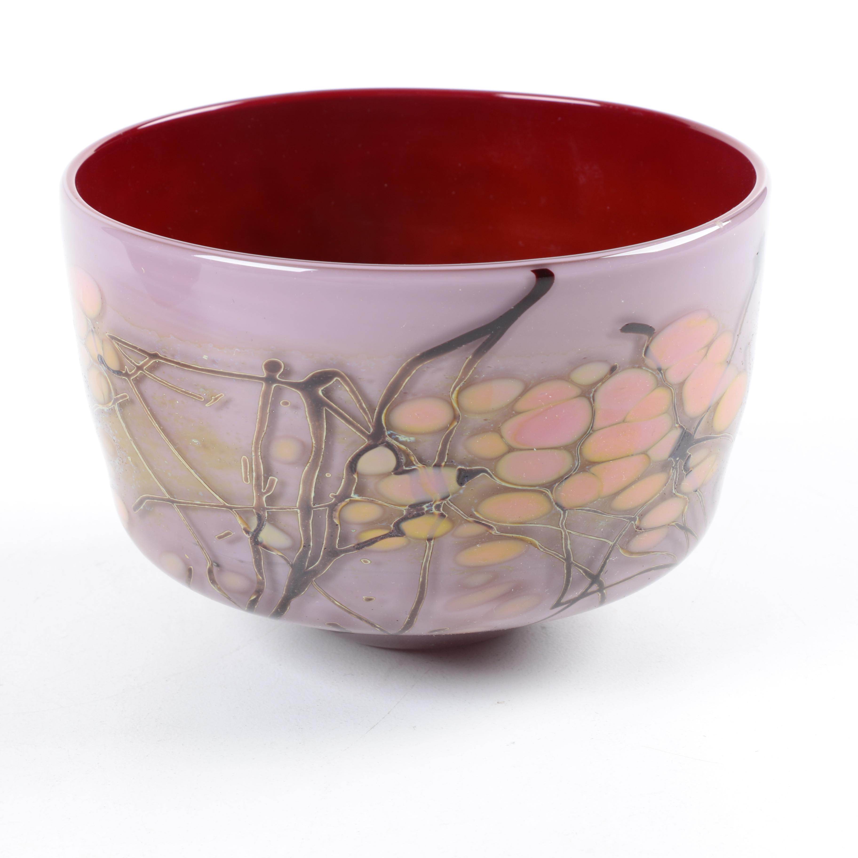 Stoneware and Art Glass Bowls