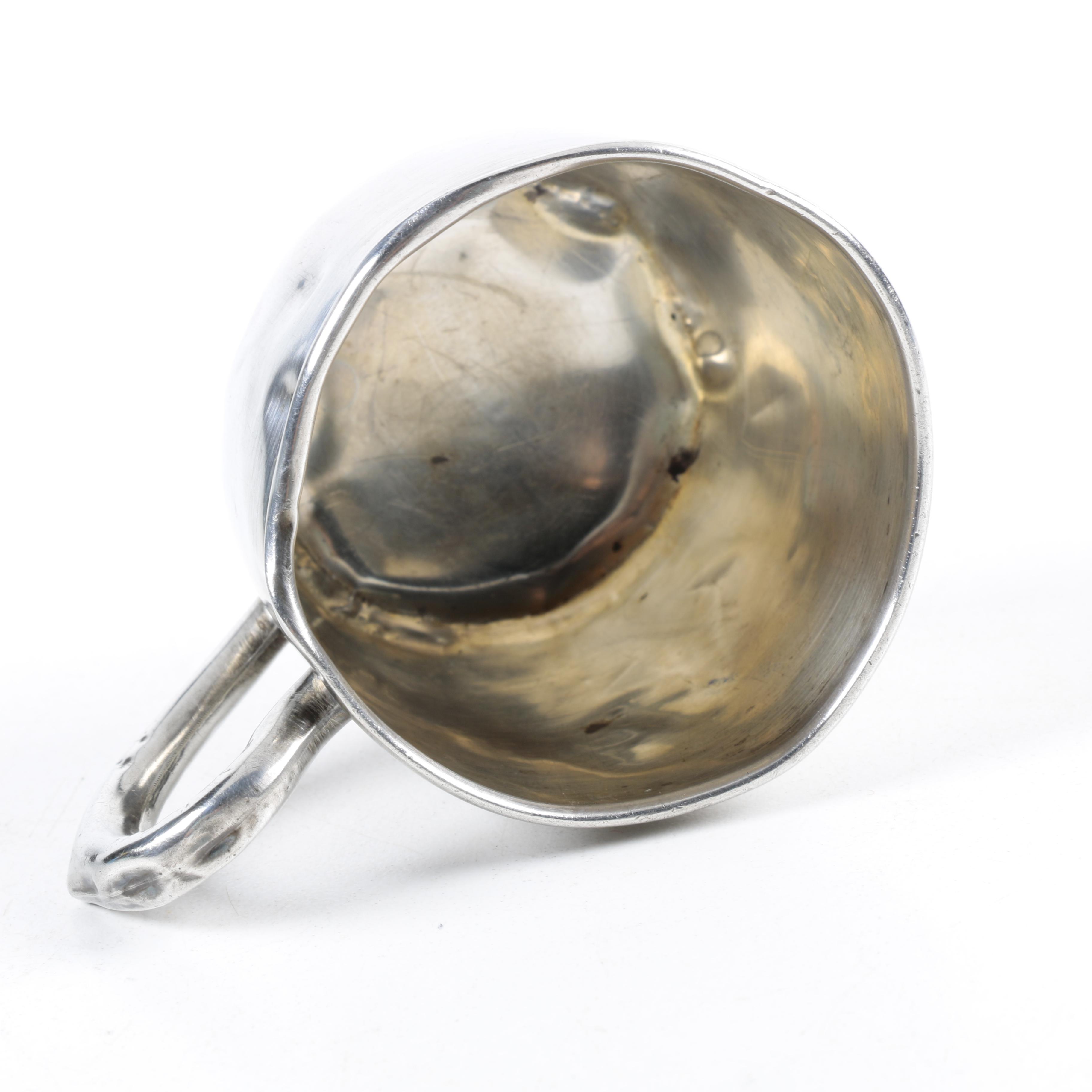 H.F. Co. Sterling Silver Baby Cup