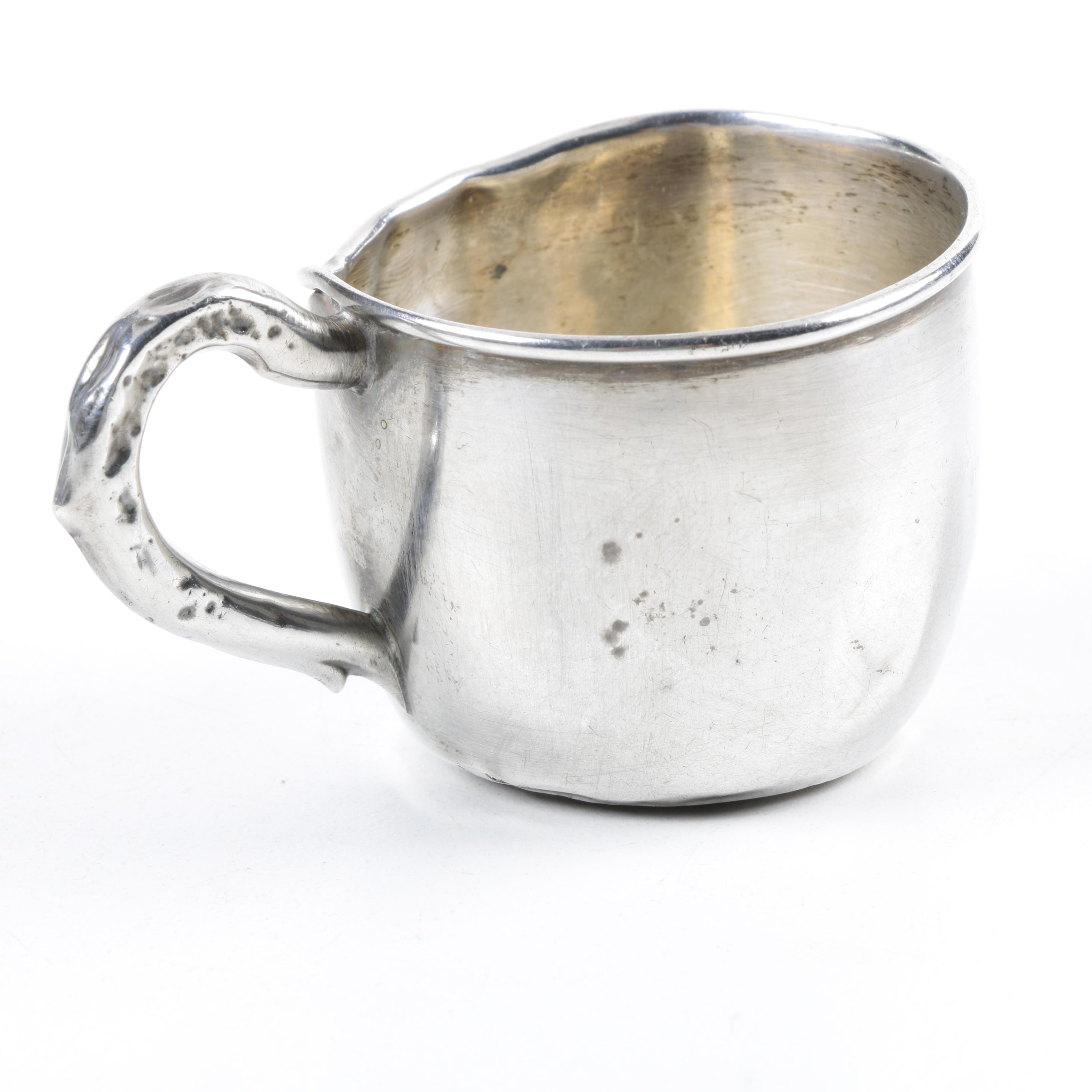 H.F. Co. Sterling Silver Baby Cup