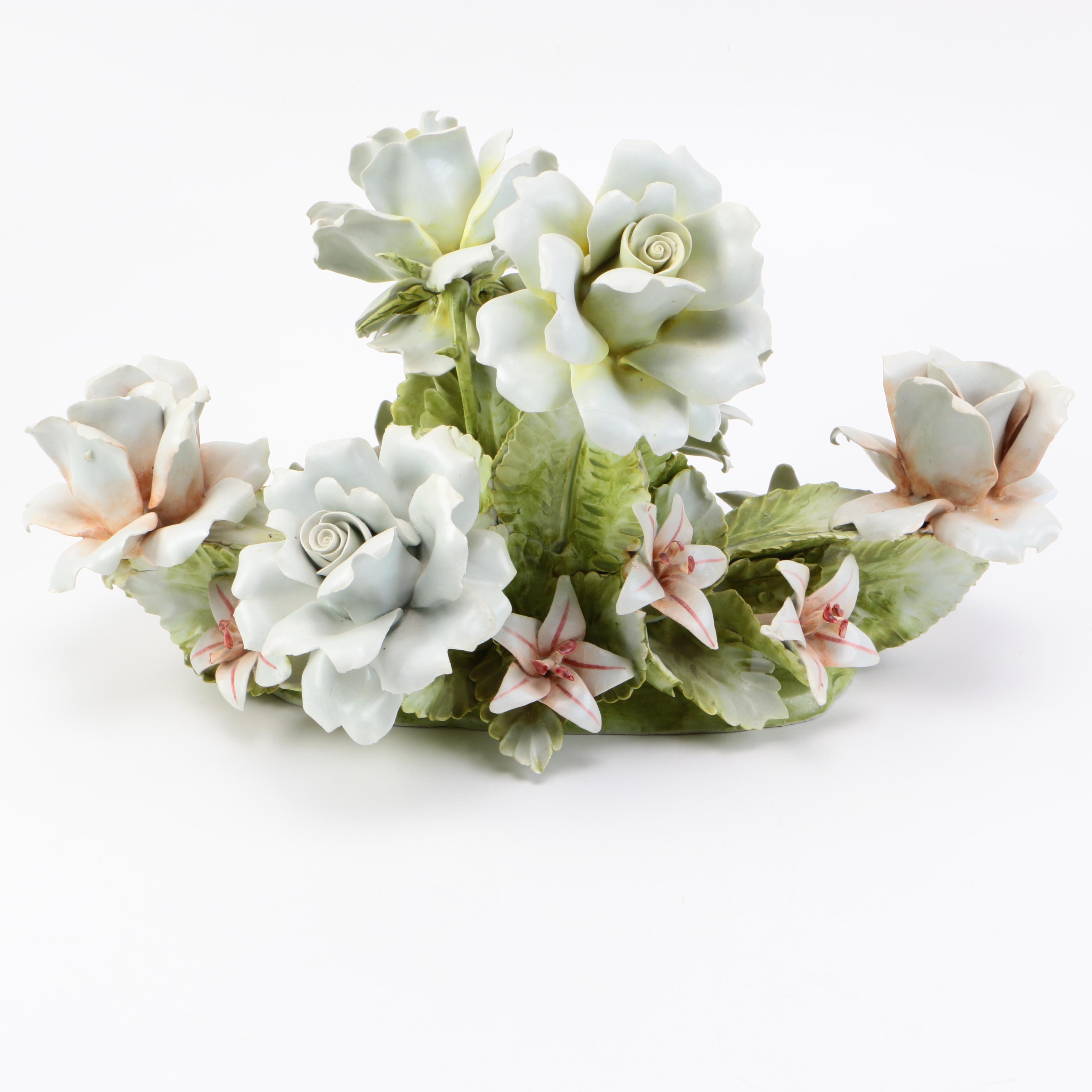 Italian Porcelain Flowers