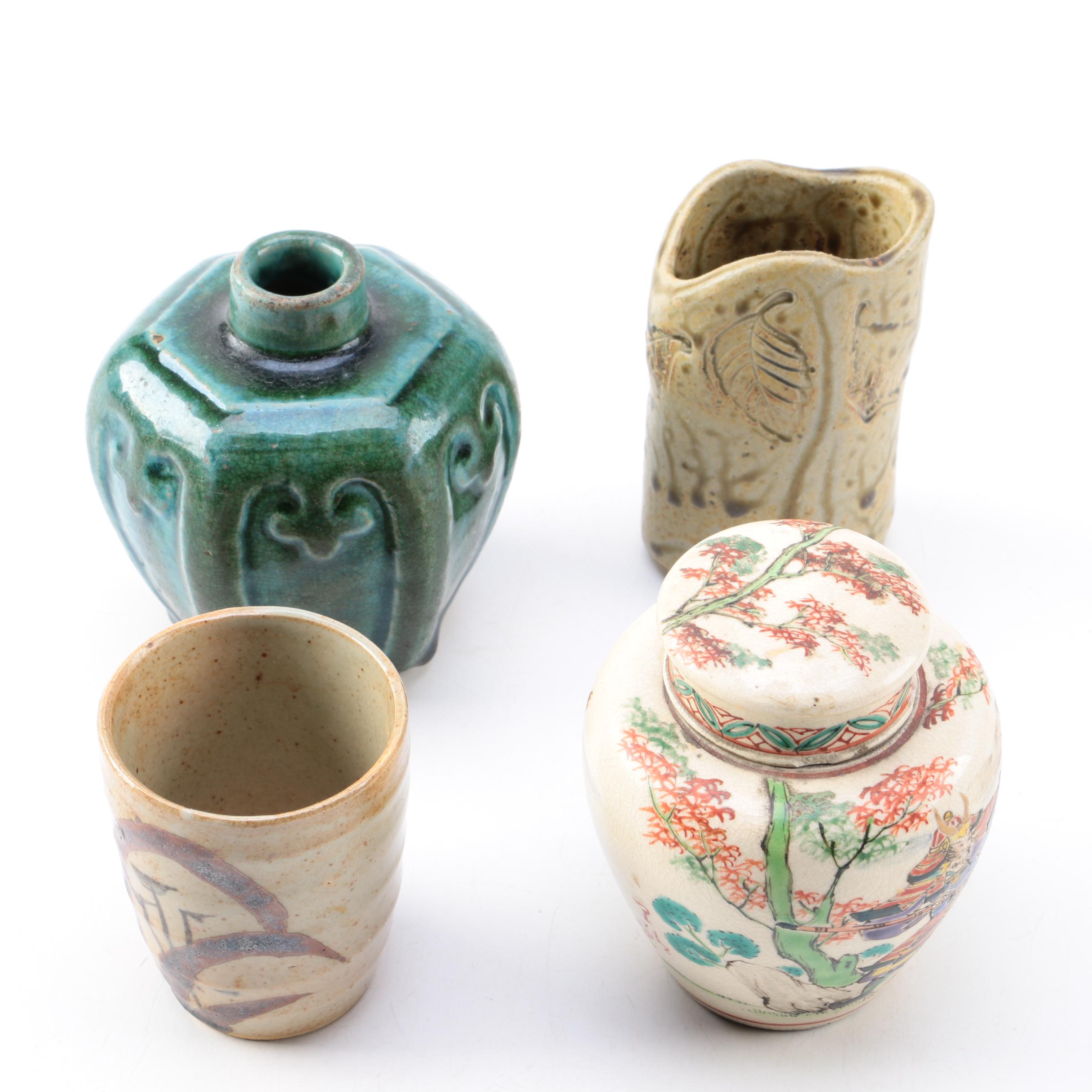 Glazed Stoneware and Ceramic PIeces