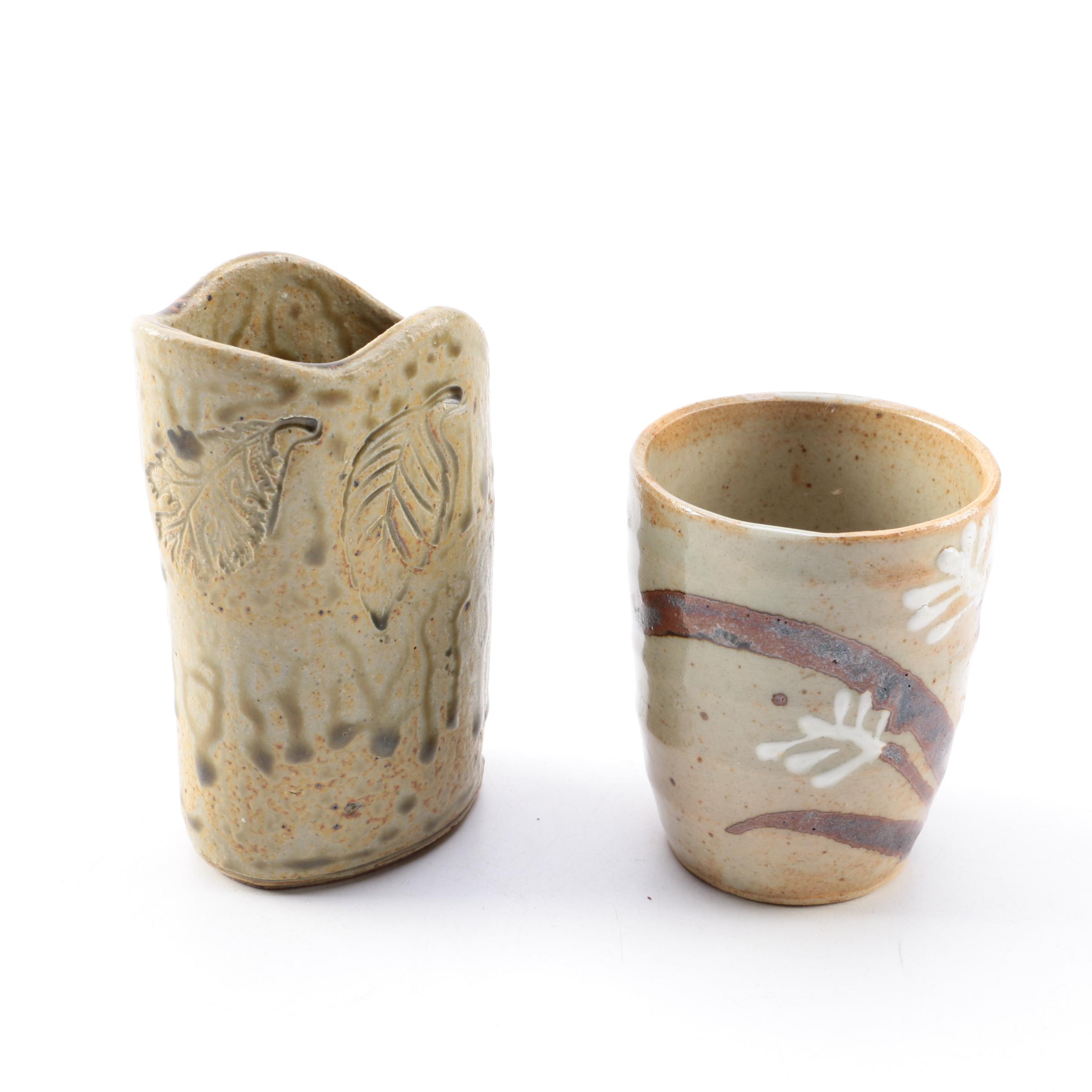 Glazed Stoneware and Ceramic PIeces