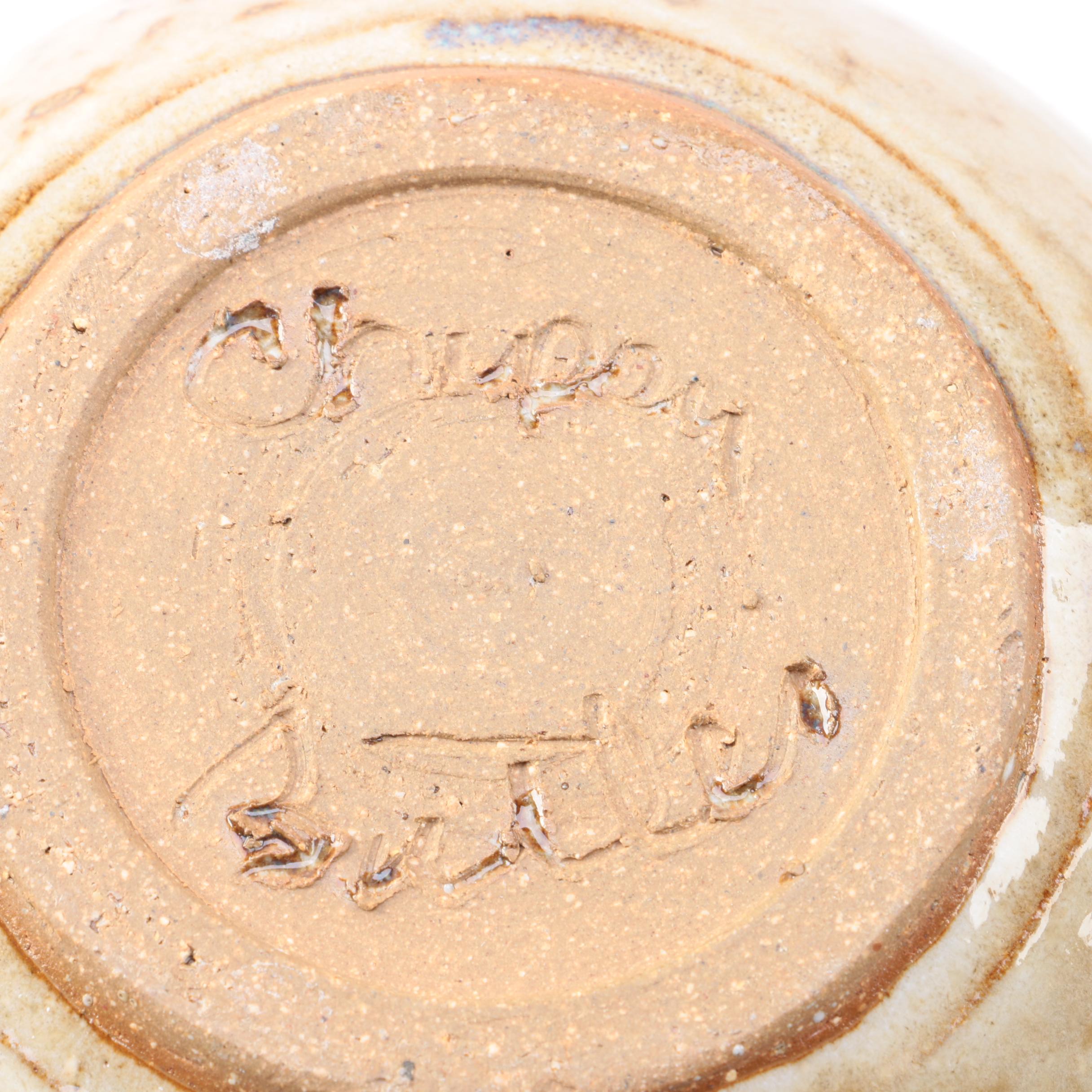 Hand Thrown Stoneware Bowl and Vase