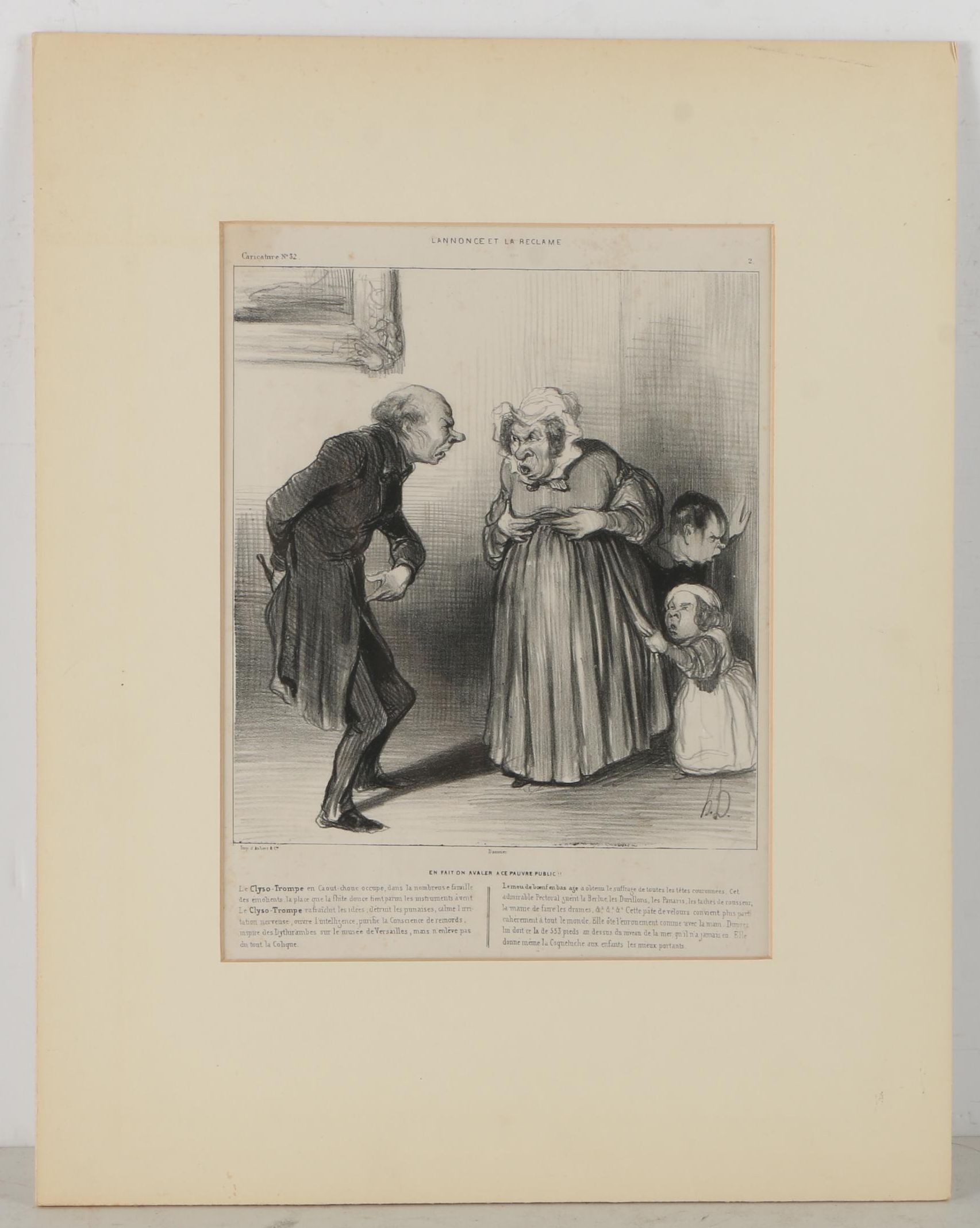 Collection of Honore Daumier Lithographs