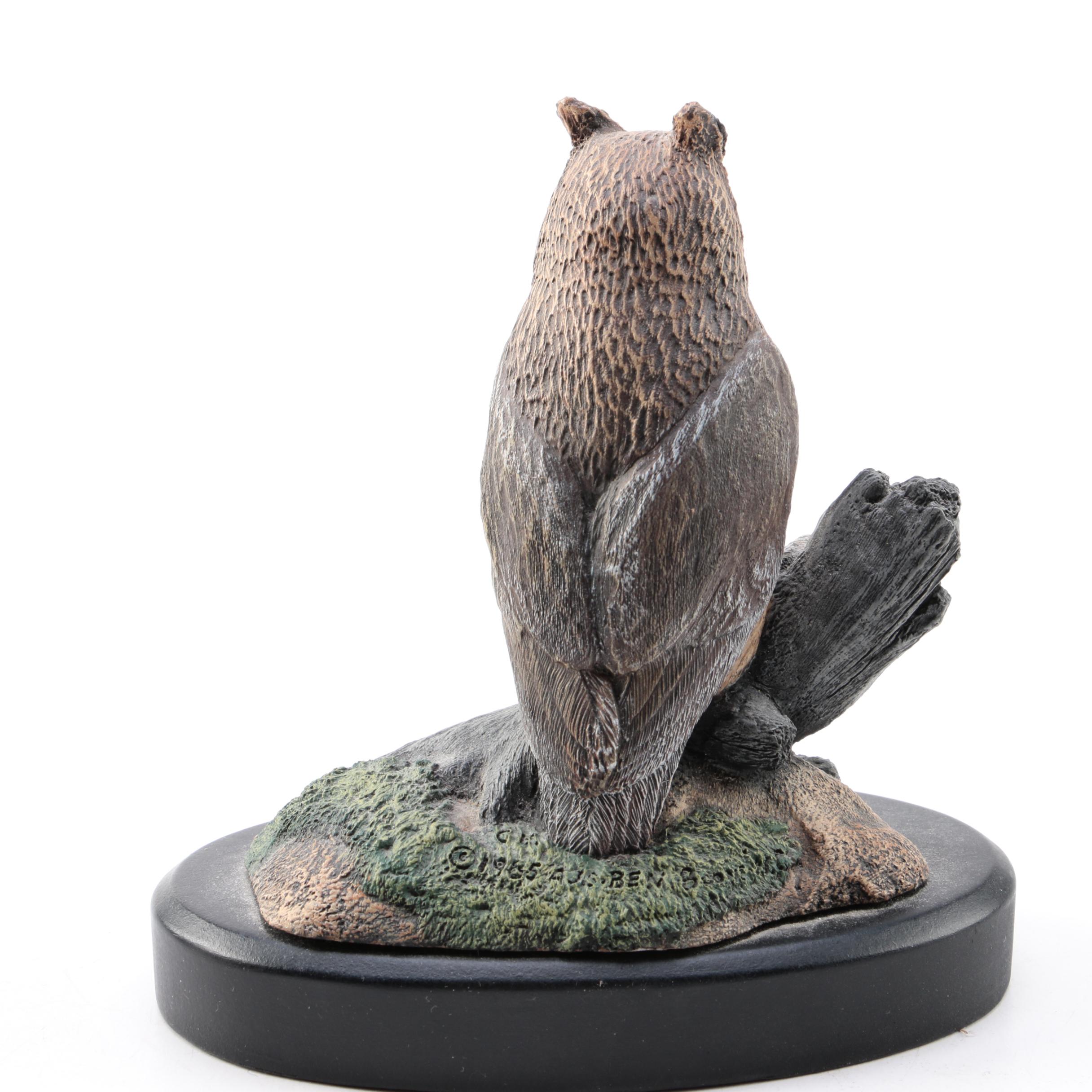 Owl Figurines Including Boehm "American Owl Collection" Figures