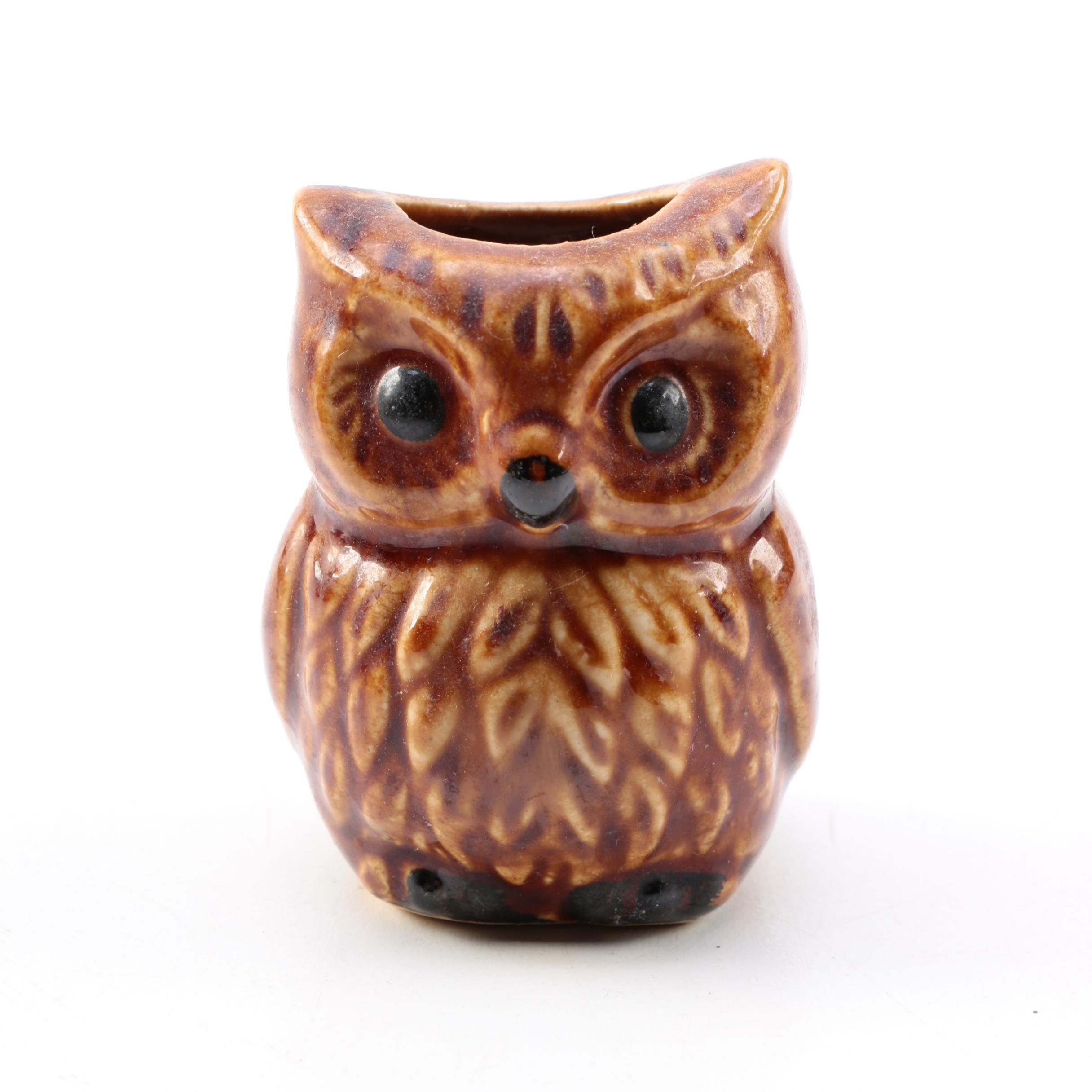 Owl Figurines Including Boehm "American Owl Collection" Figures