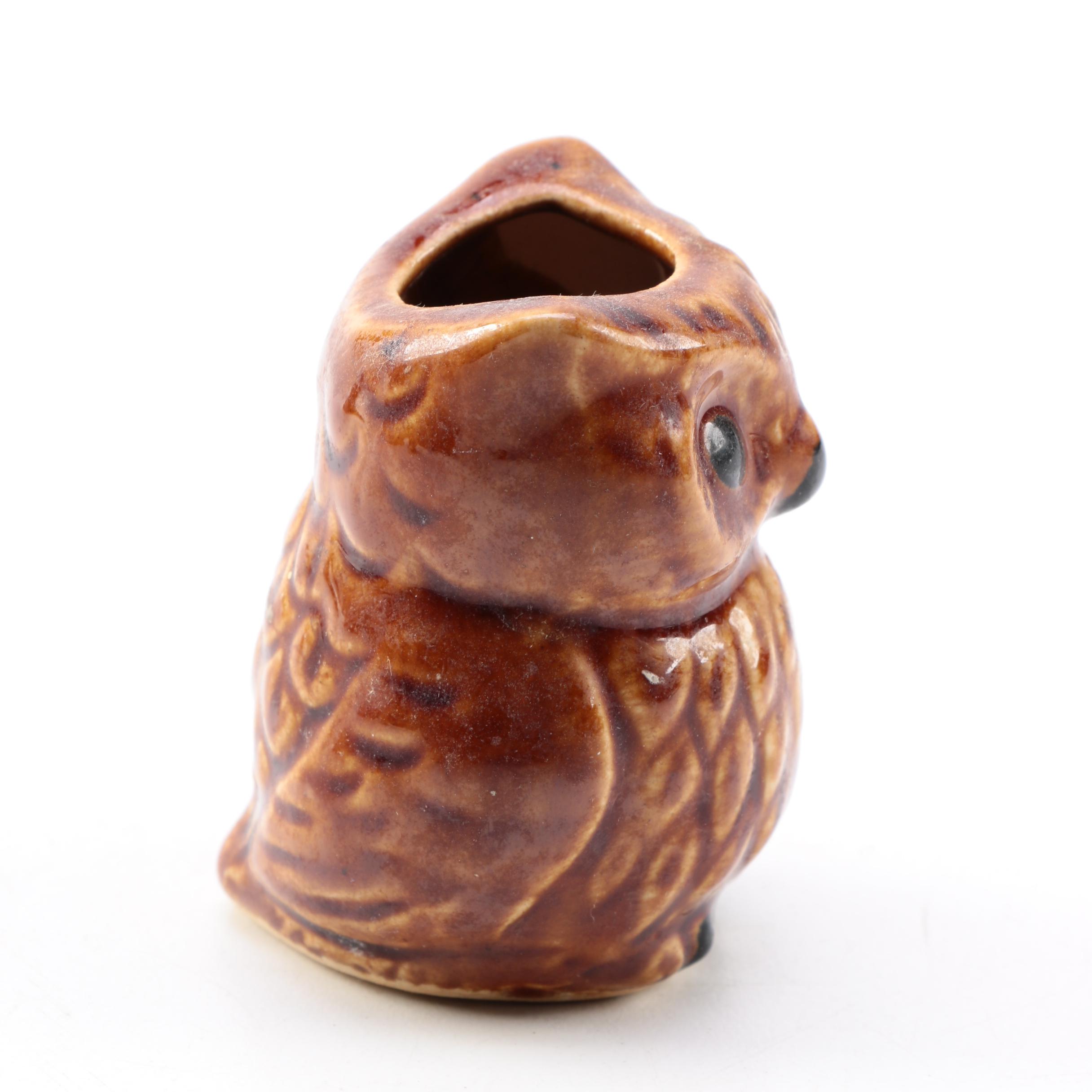 Owl Figurines Including Boehm "American Owl Collection" Figures