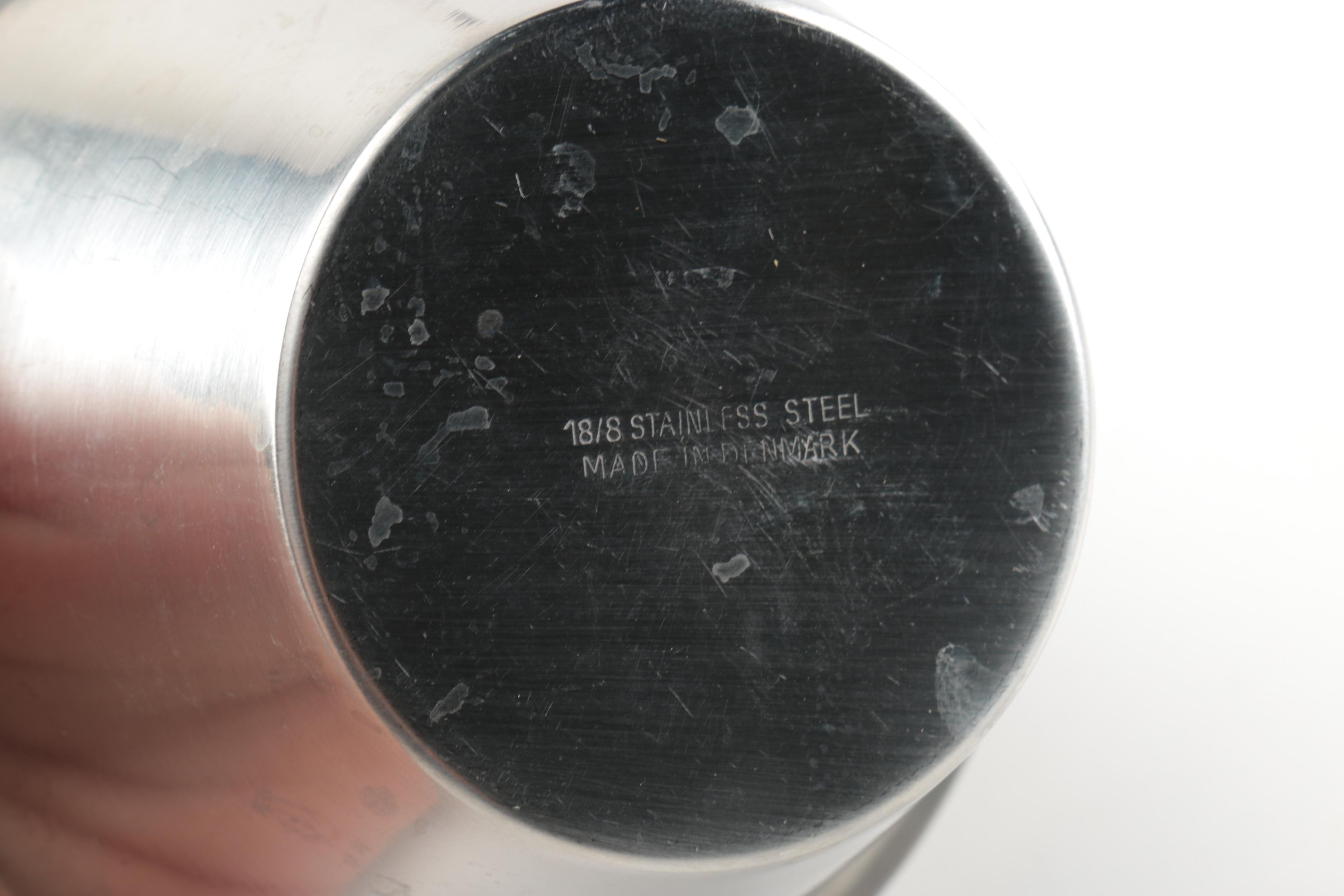 Danish Modern Condiment Bowls with Stands