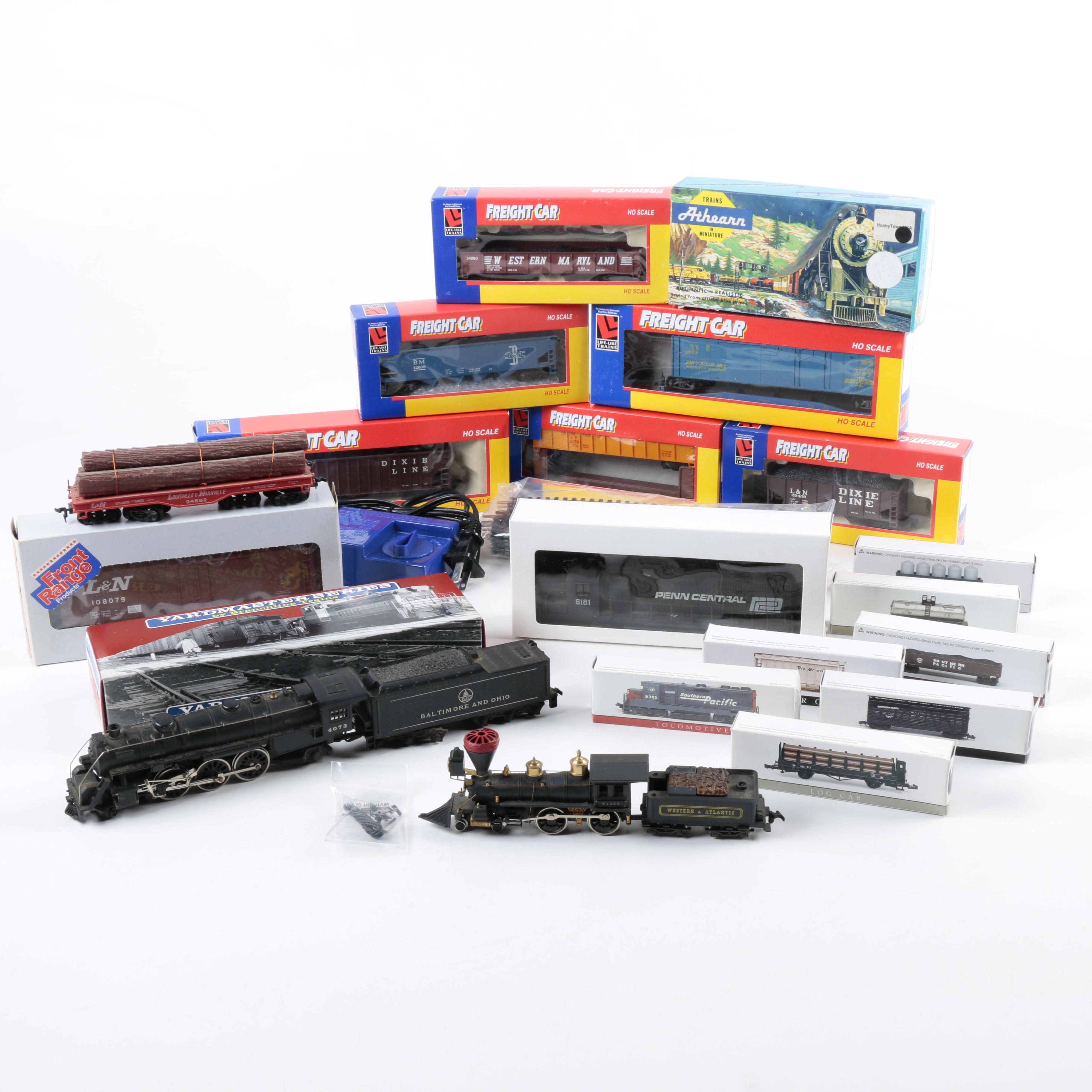 HO and N Scale Model Train Cars