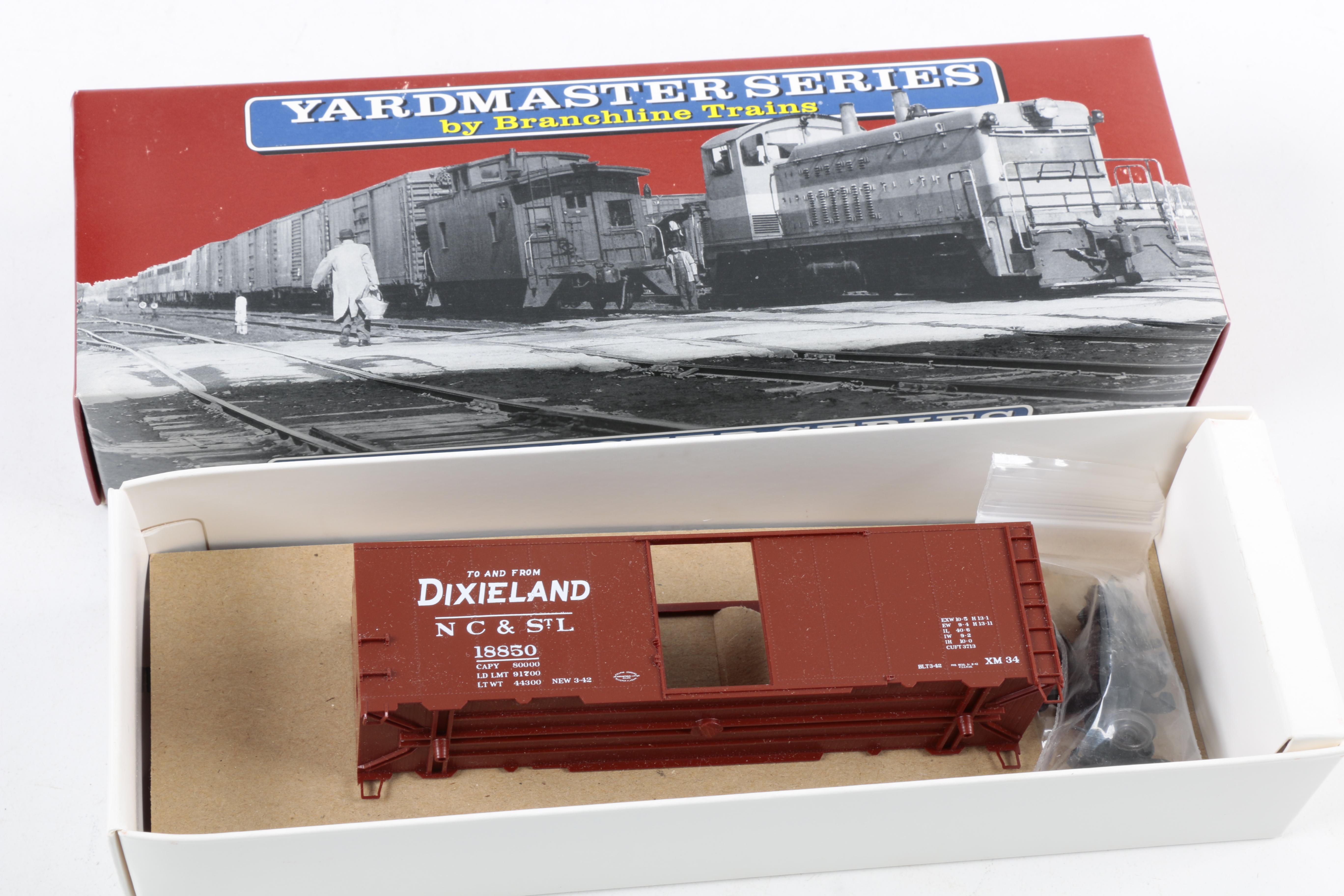 HO and N Scale Model Train Cars