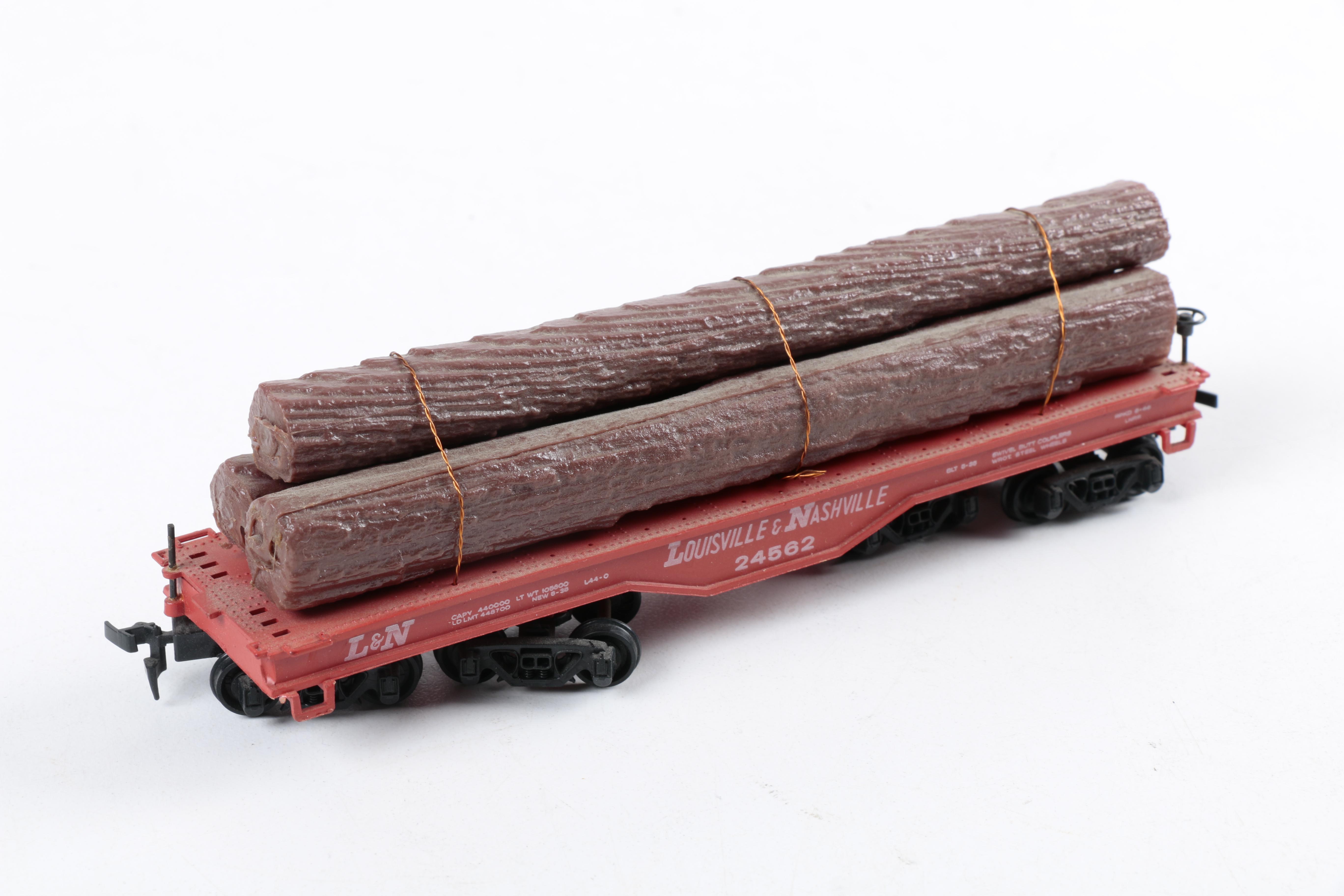 HO and N Scale Model Train Cars