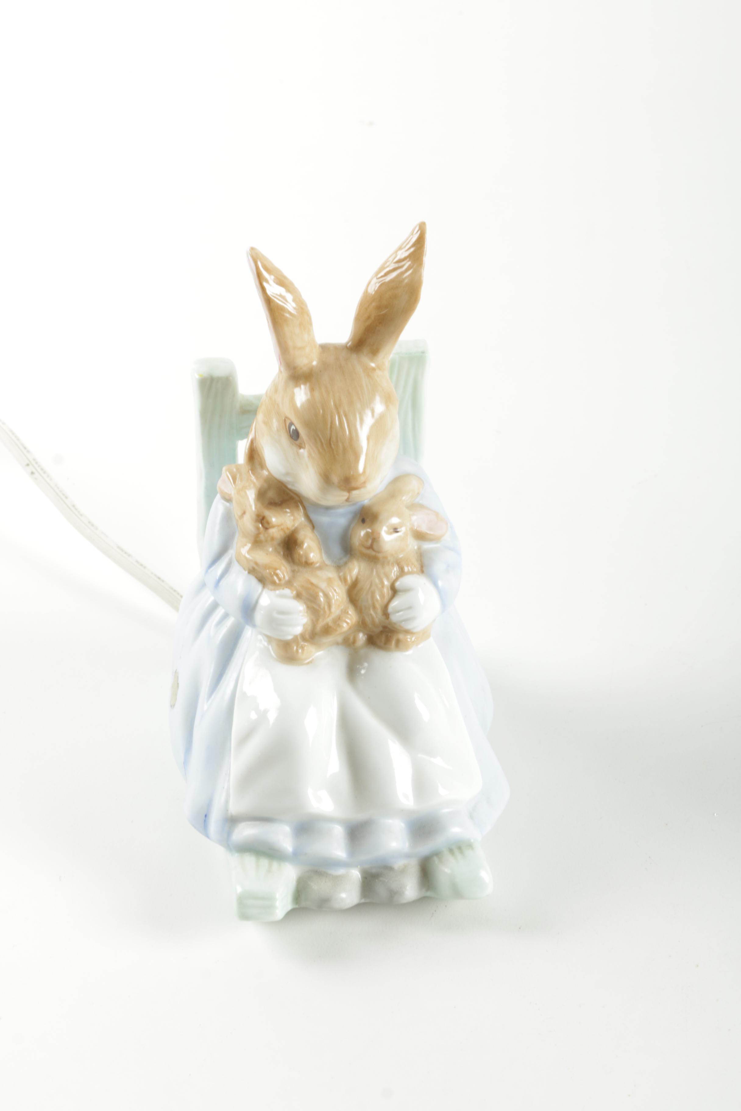 Mother Bunny Night Light Lamps