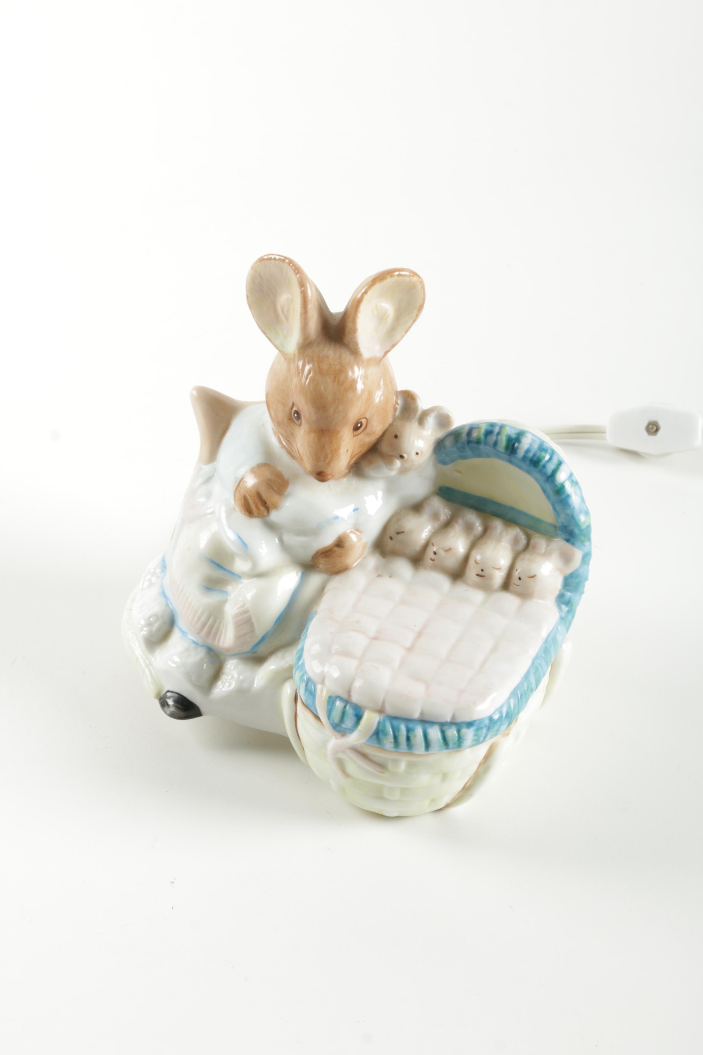 Mother Bunny Night Light Lamps