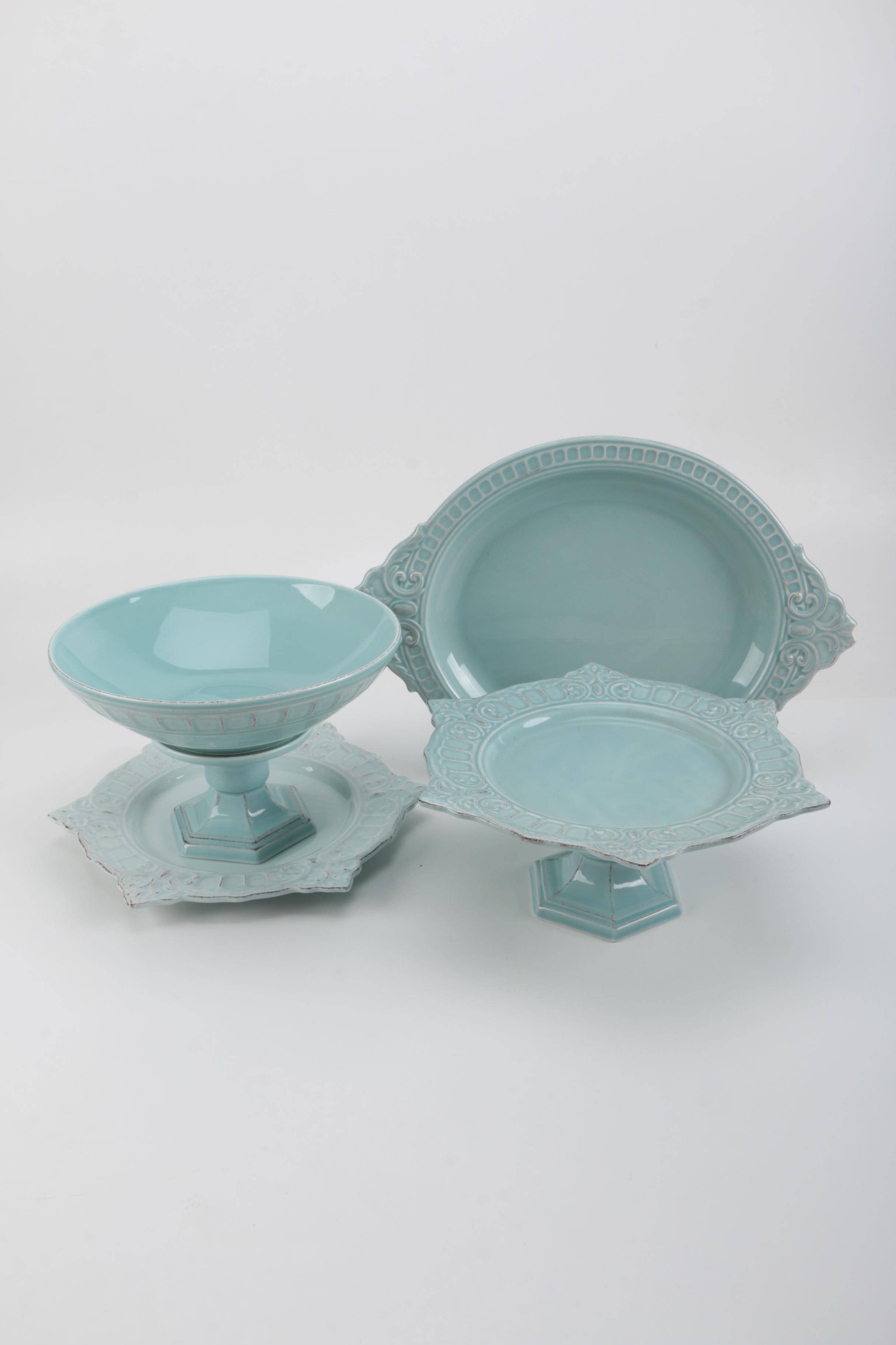 Matceramica Teal Ceramic Tableware