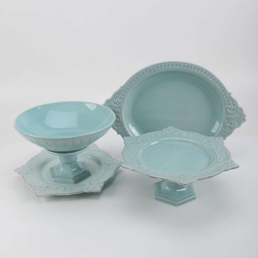 Matceramica Teal Ceramic Tableware