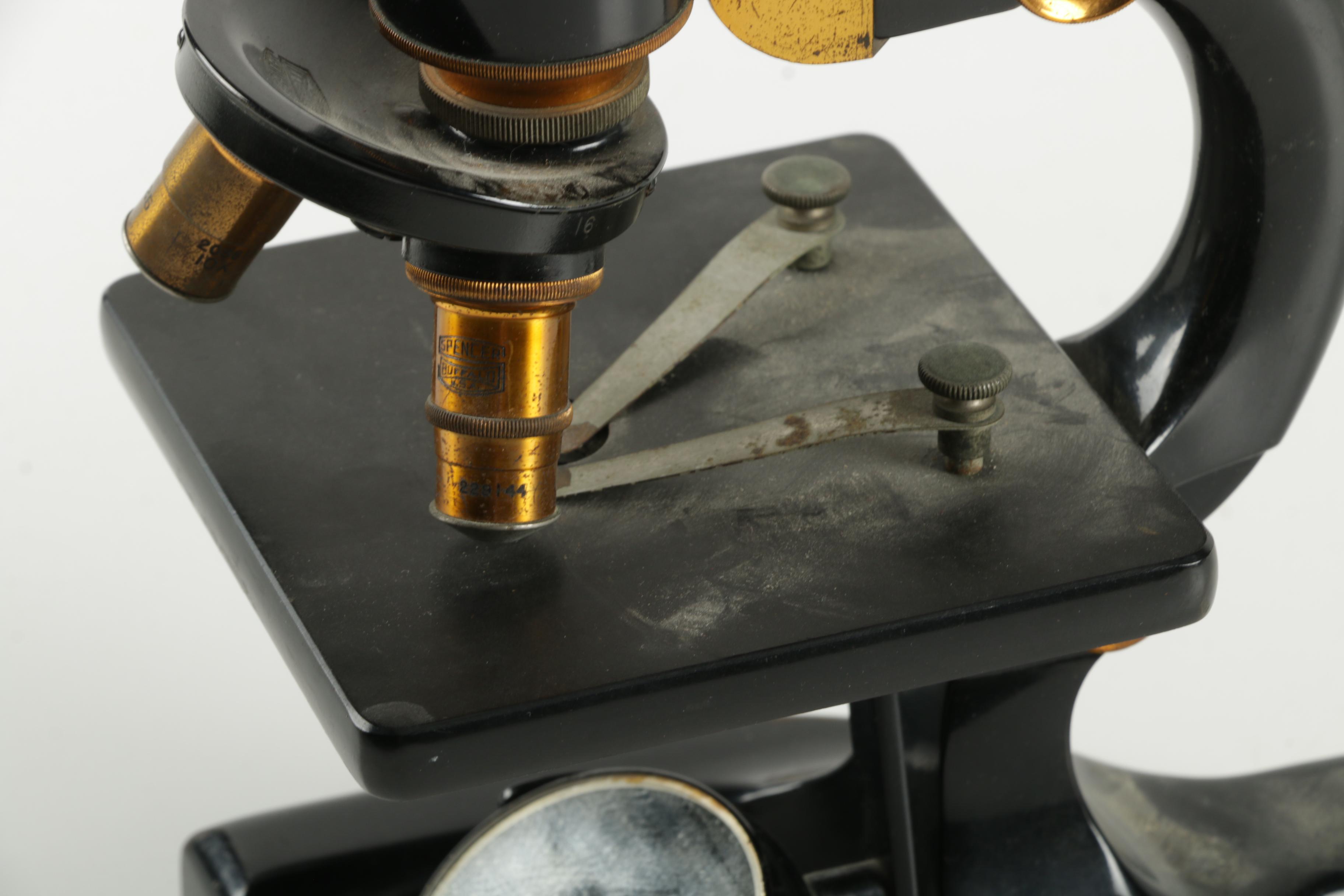 Vintage Spencer Monocular Microscope