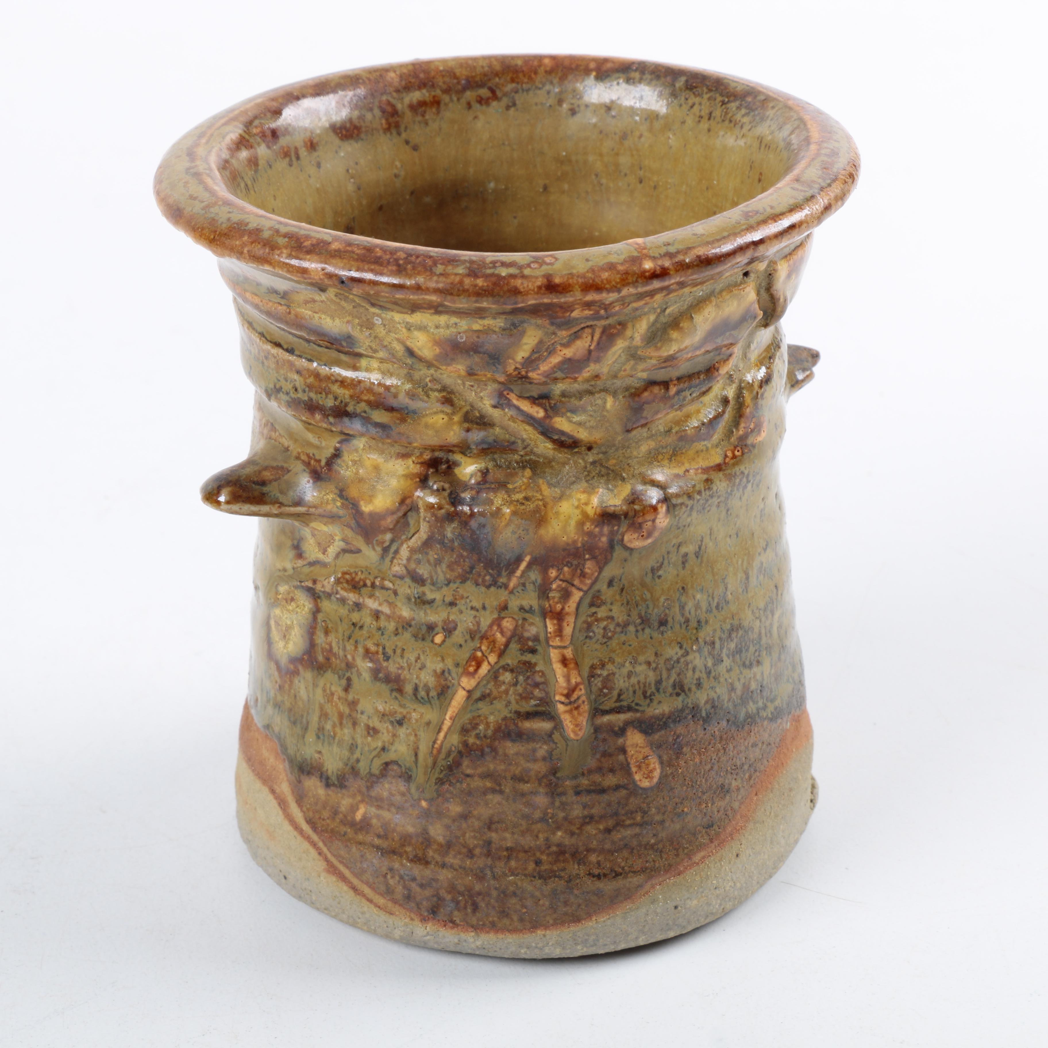 Collection of Handbuilt and Thrown Stoneware Decor