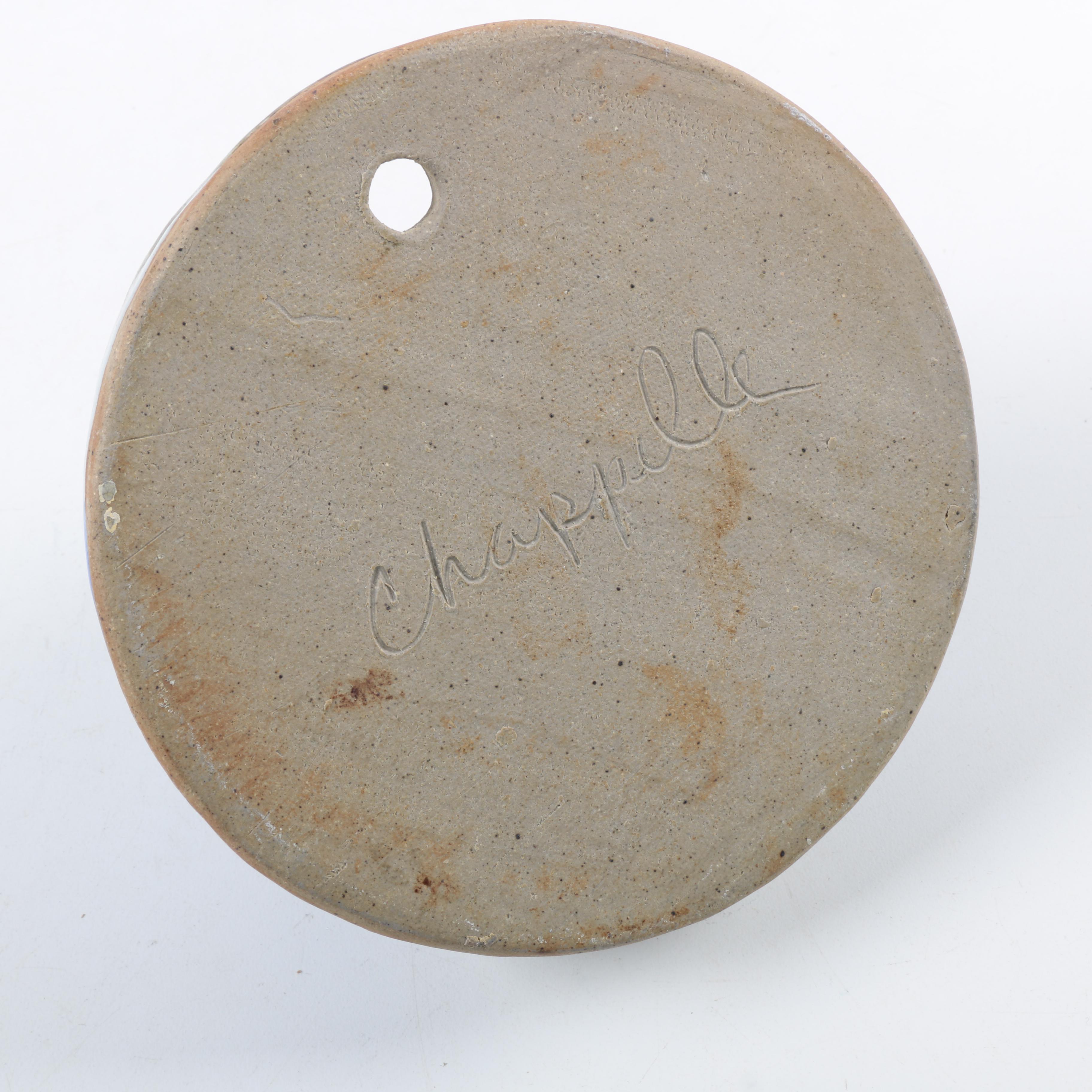 Handbuilt Stoneware Wall Pocket and Dish