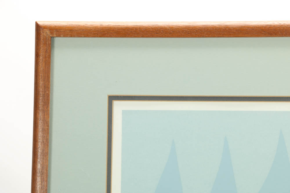 Arthur Seller Limited Edition Serigraph "Jumping Boy"