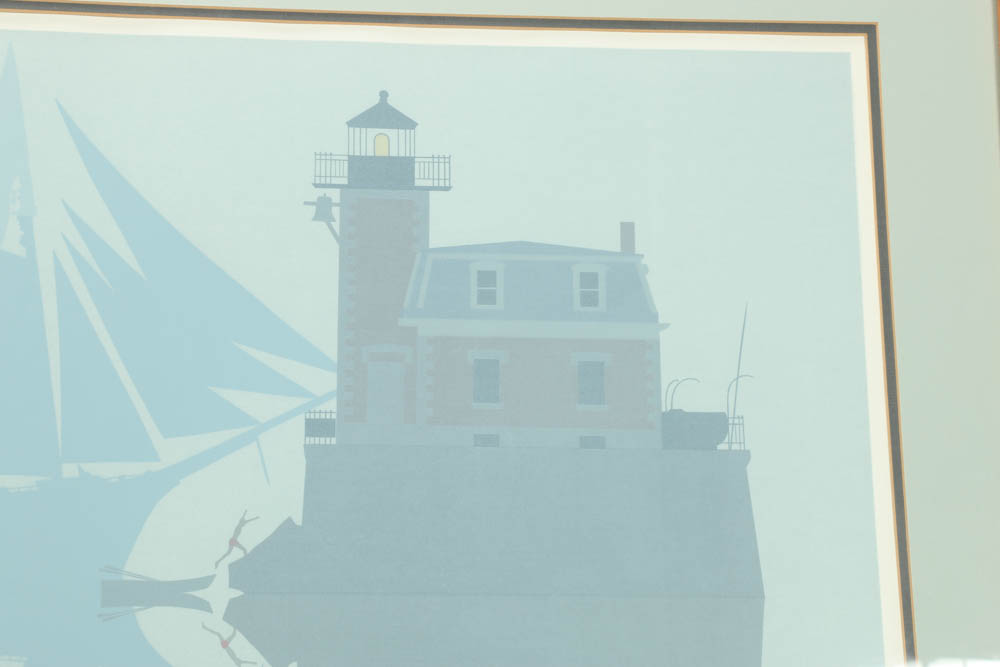 Arthur Seller Limited Edition Serigraph "Jumping Boy"