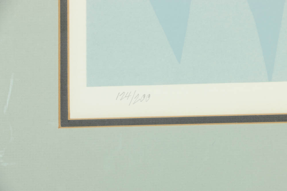 Arthur Seller Limited Edition Serigraph "Jumping Boy"