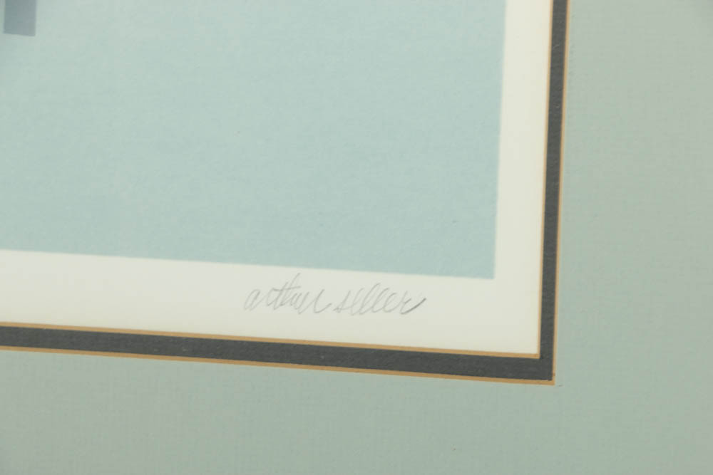 Arthur Seller Limited Edition Serigraph "Jumping Boy"