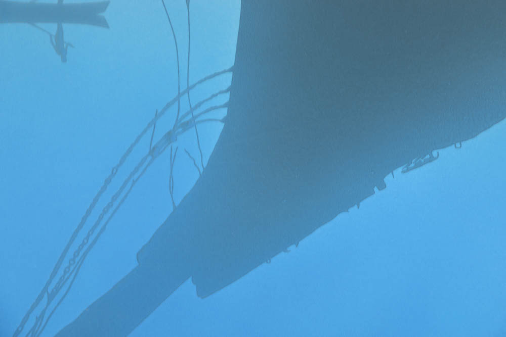 Arthur Seller Limited Edition Serigraph "Wiscasset Ships #2"