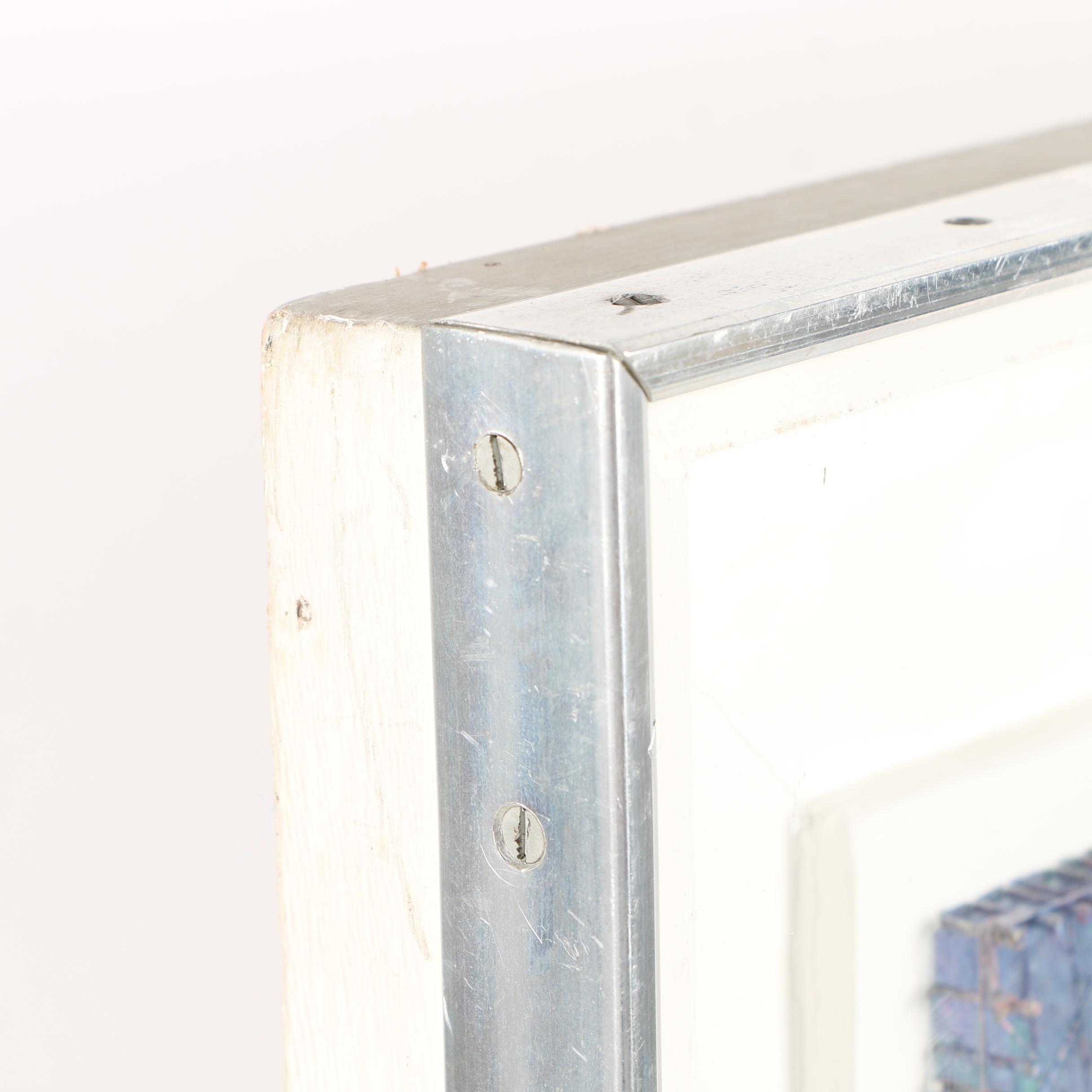 1971 John Ford Mixed Media Painting "Jade World"