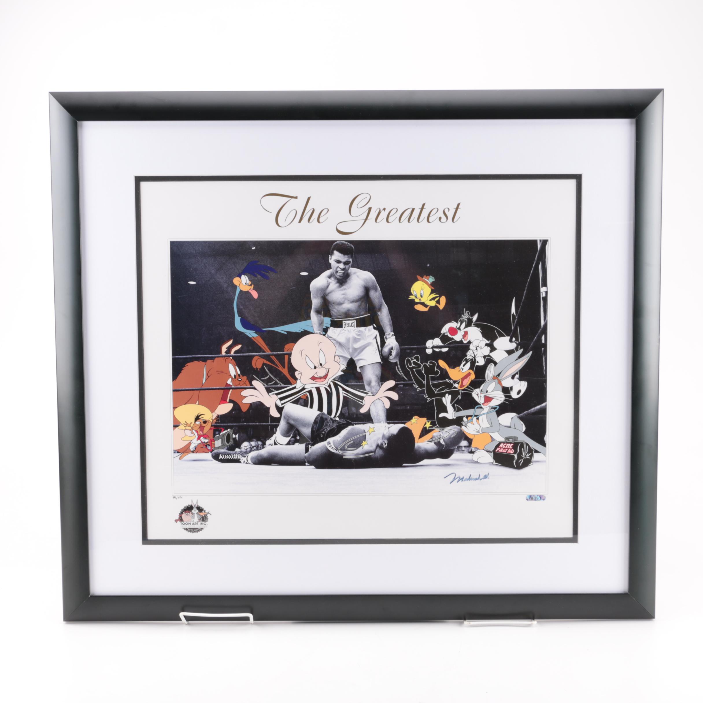 Signed Limited Edition Muhammad Ali Print "The Greatest"