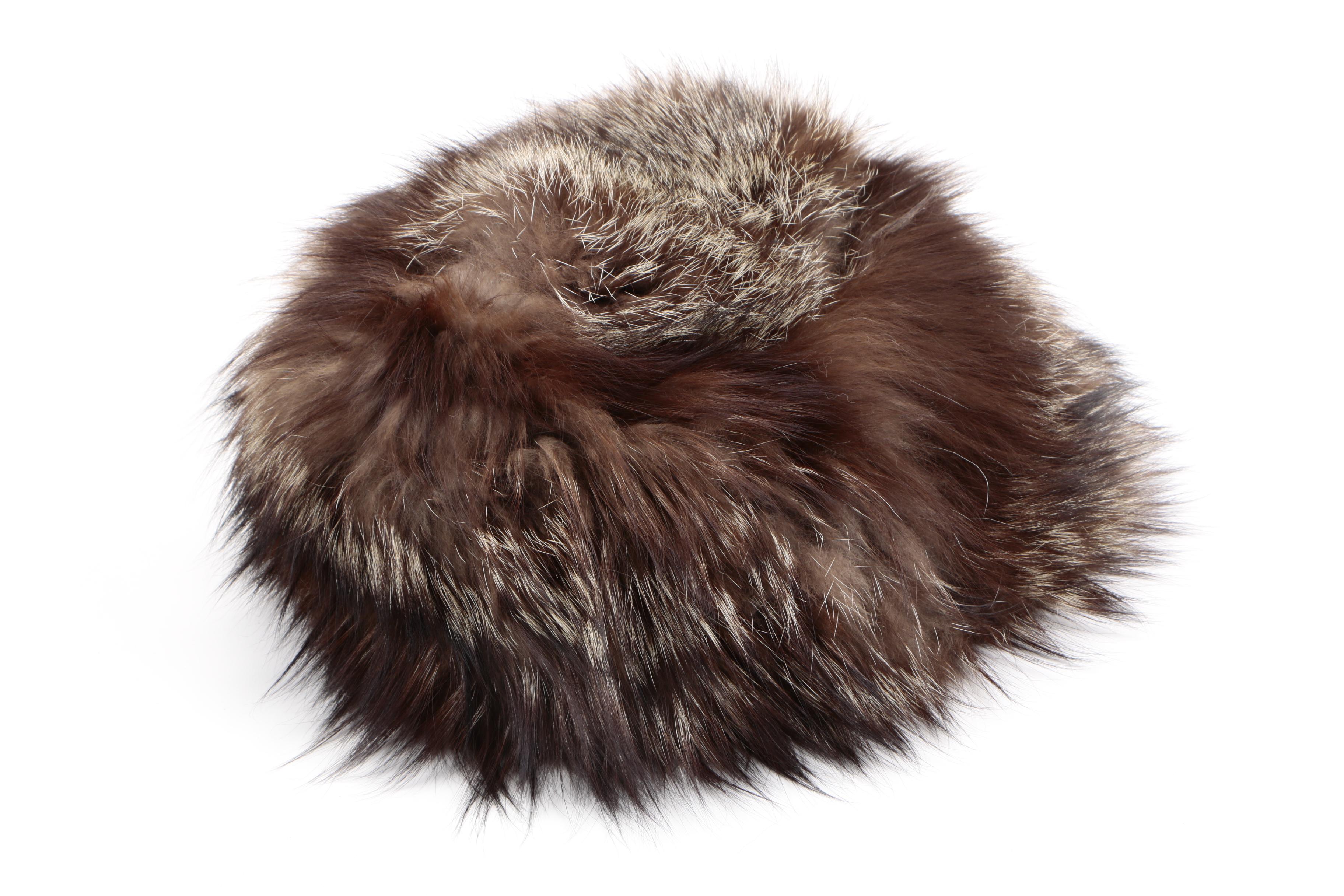 Vintage Fur Hats and Platinum Mink Collar