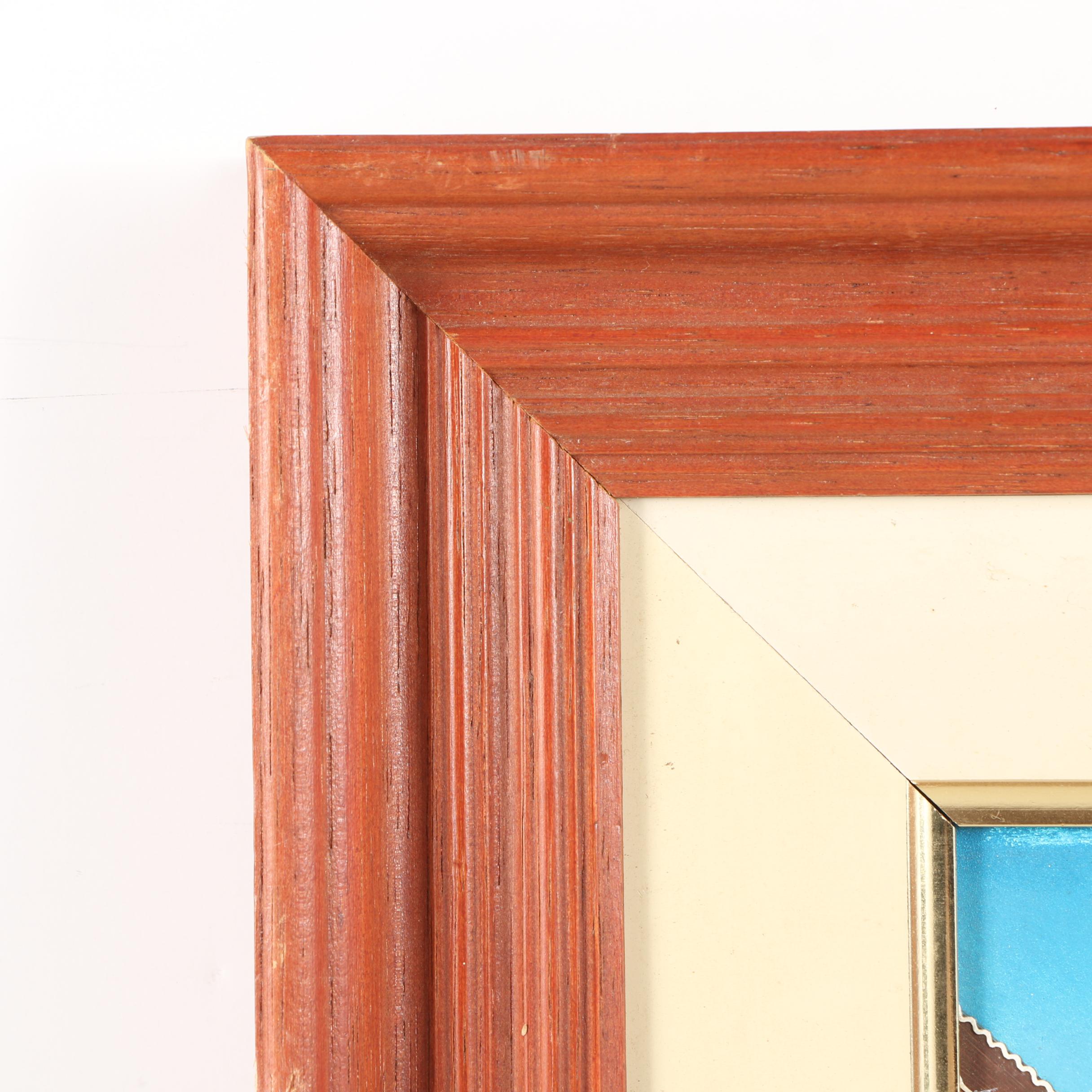 Paulucci Oil Painting on Masonite of Paraty, Brazil