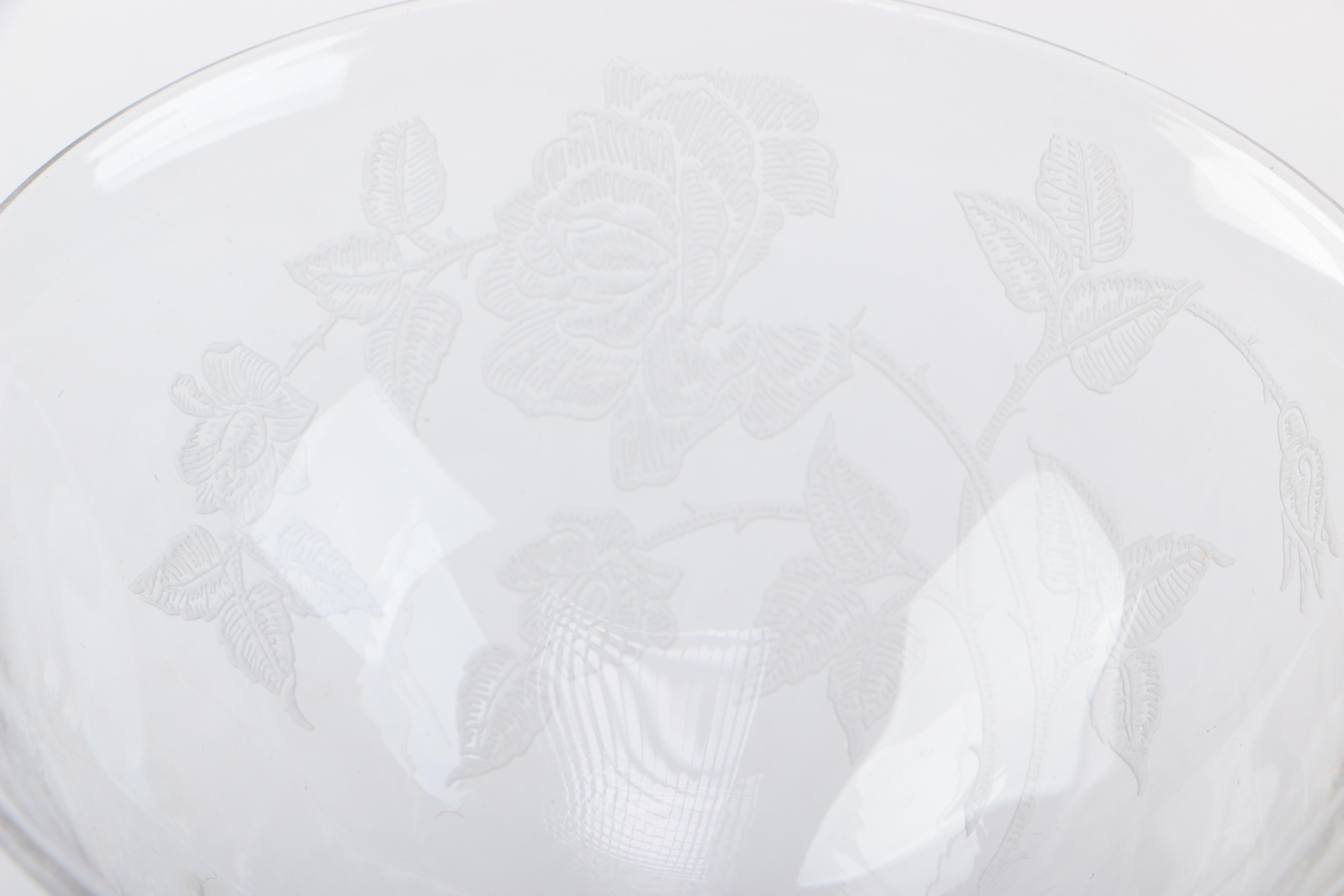 Assortment of Crystal Cocktail Glasses