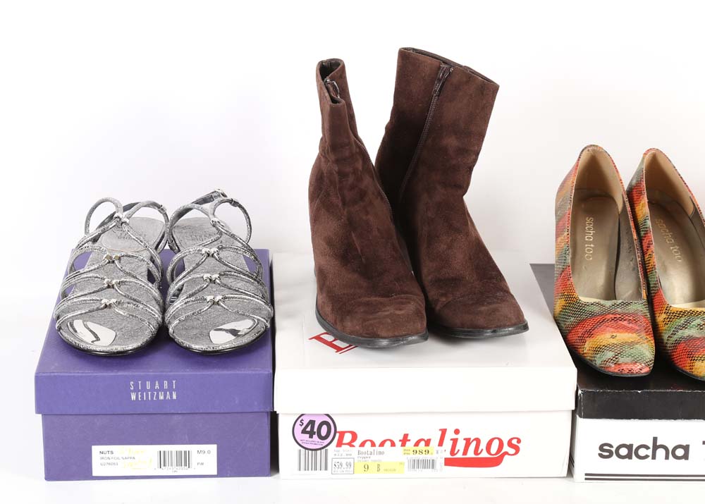 Four Pairs of Women's Shoes