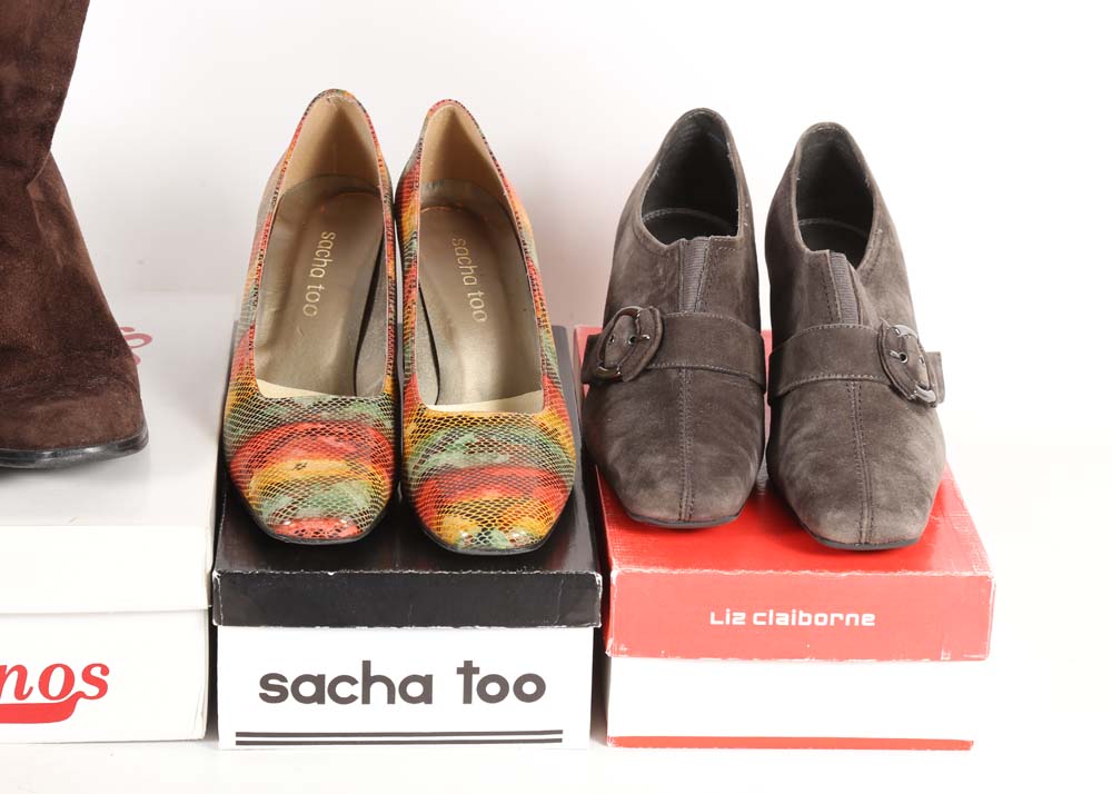 Four Pairs of Women's Shoes