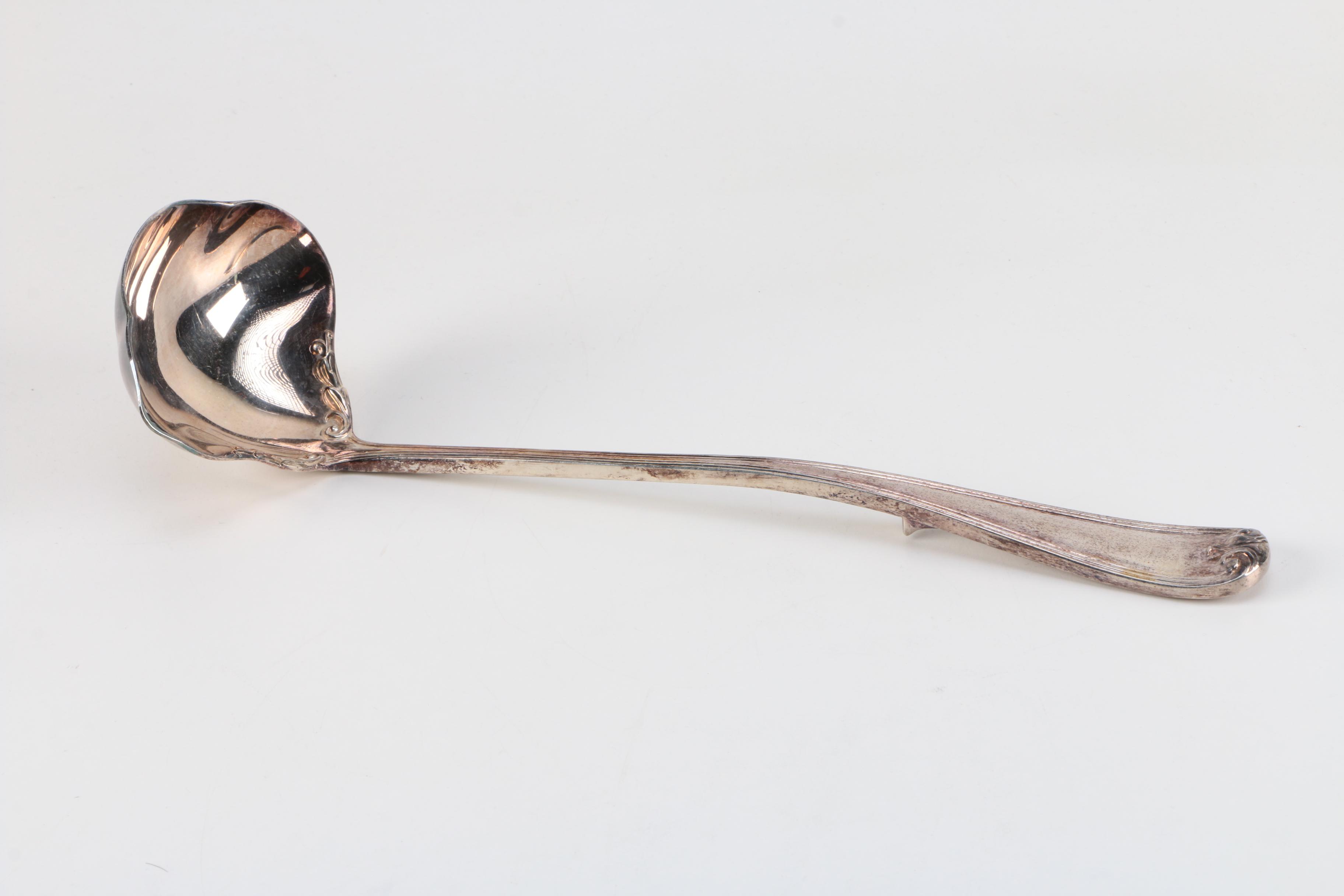 Sheffield Silver Co. Silver Plate Pie Server with Additional Silver Plate