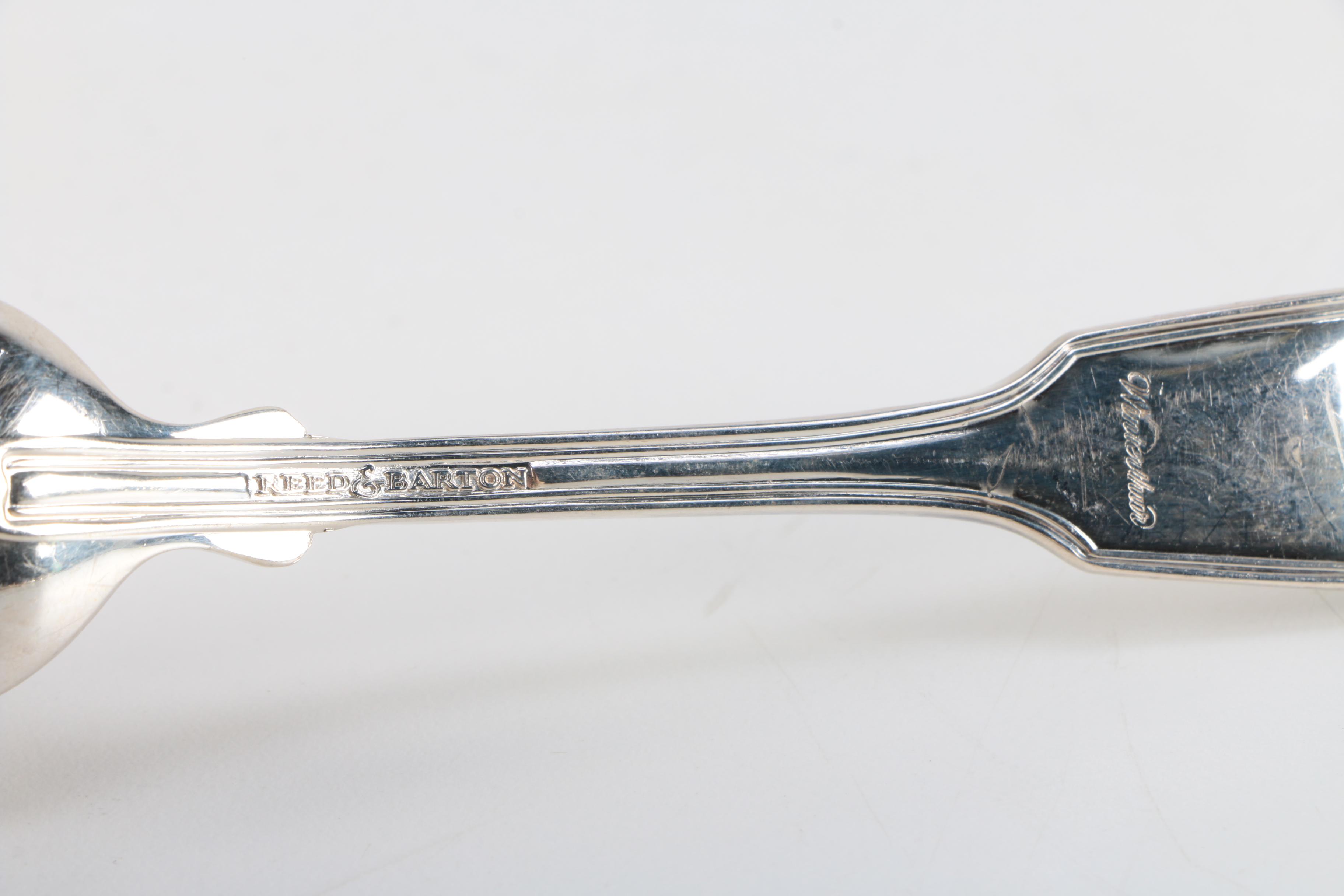Sheffield Silver Co. Silver Plate Pie Server with Additional Silver Plate