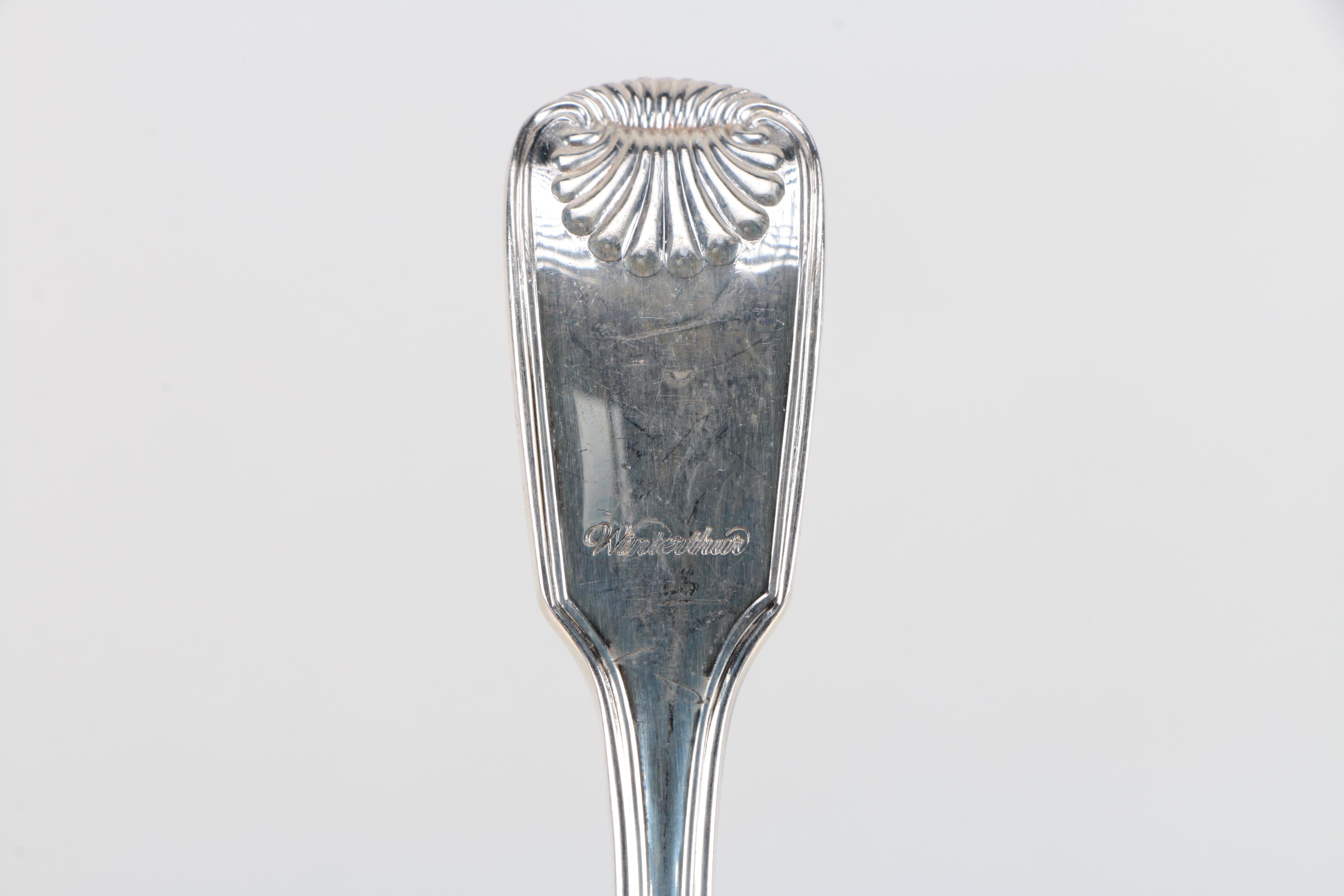 Sheffield Silver Co. Silver Plate Pie Server with Additional Silver Plate